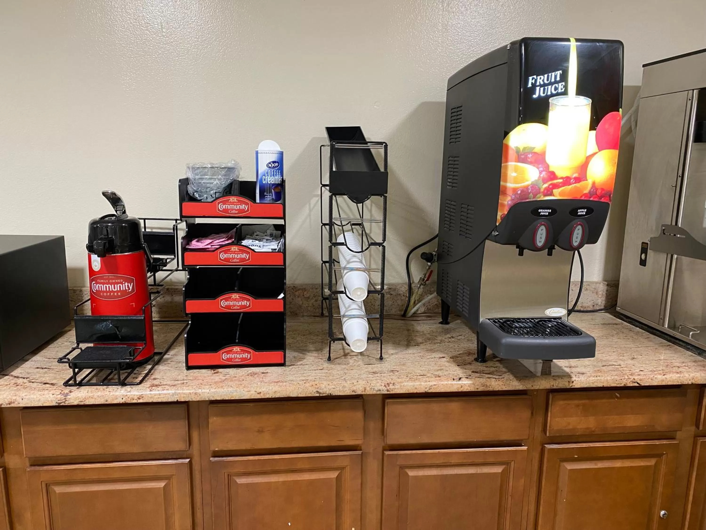 Breakfast in Regency Inn & Suites DFW