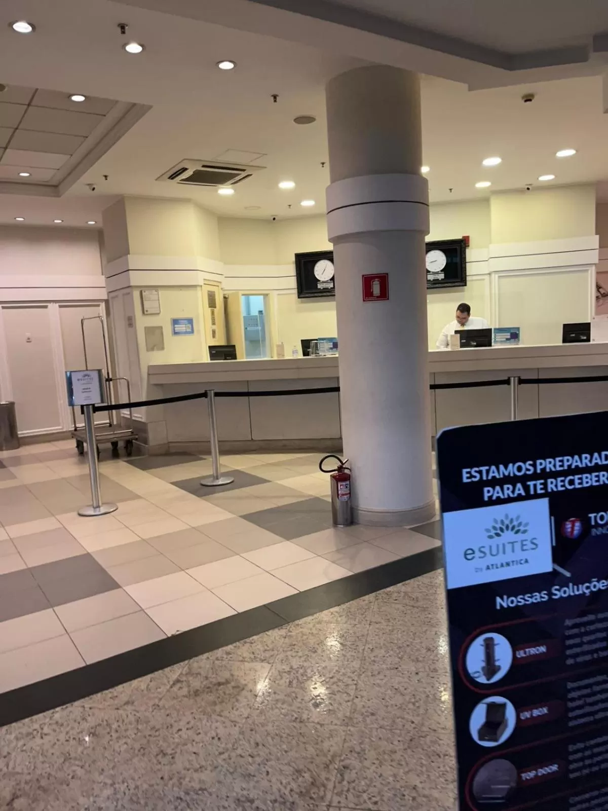 Lobby or reception, Lobby/Reception in Lindo Flat ao Lado do Aeroporto de Congonhas