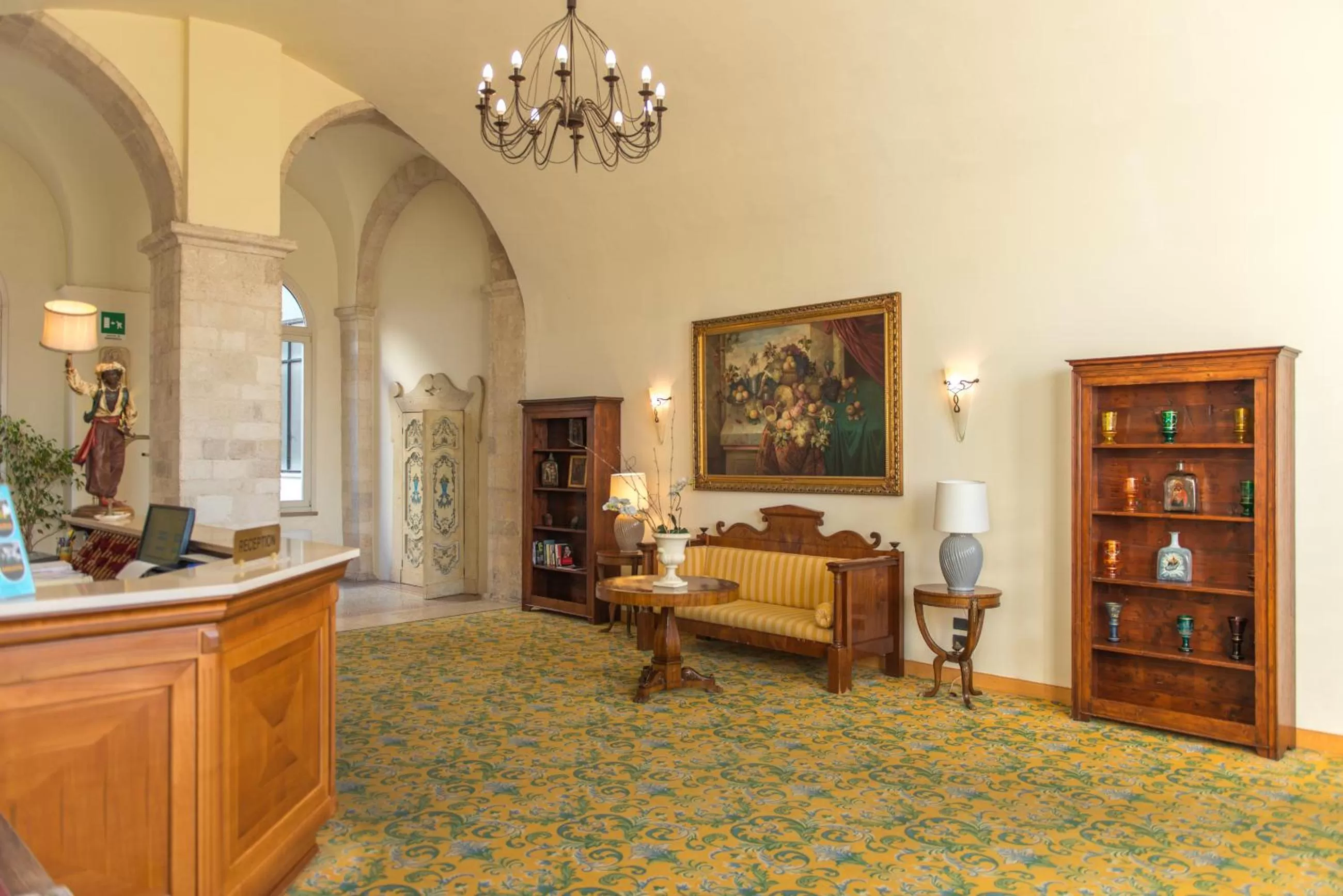 Lobby or reception in San Paolo Al Convento