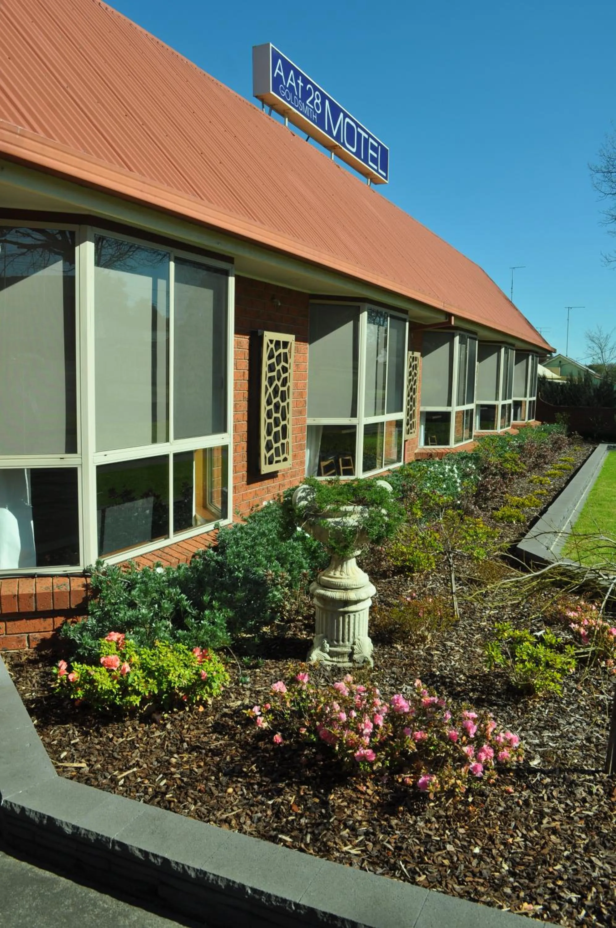 Garden in AAt 28 Goldsmith Motel