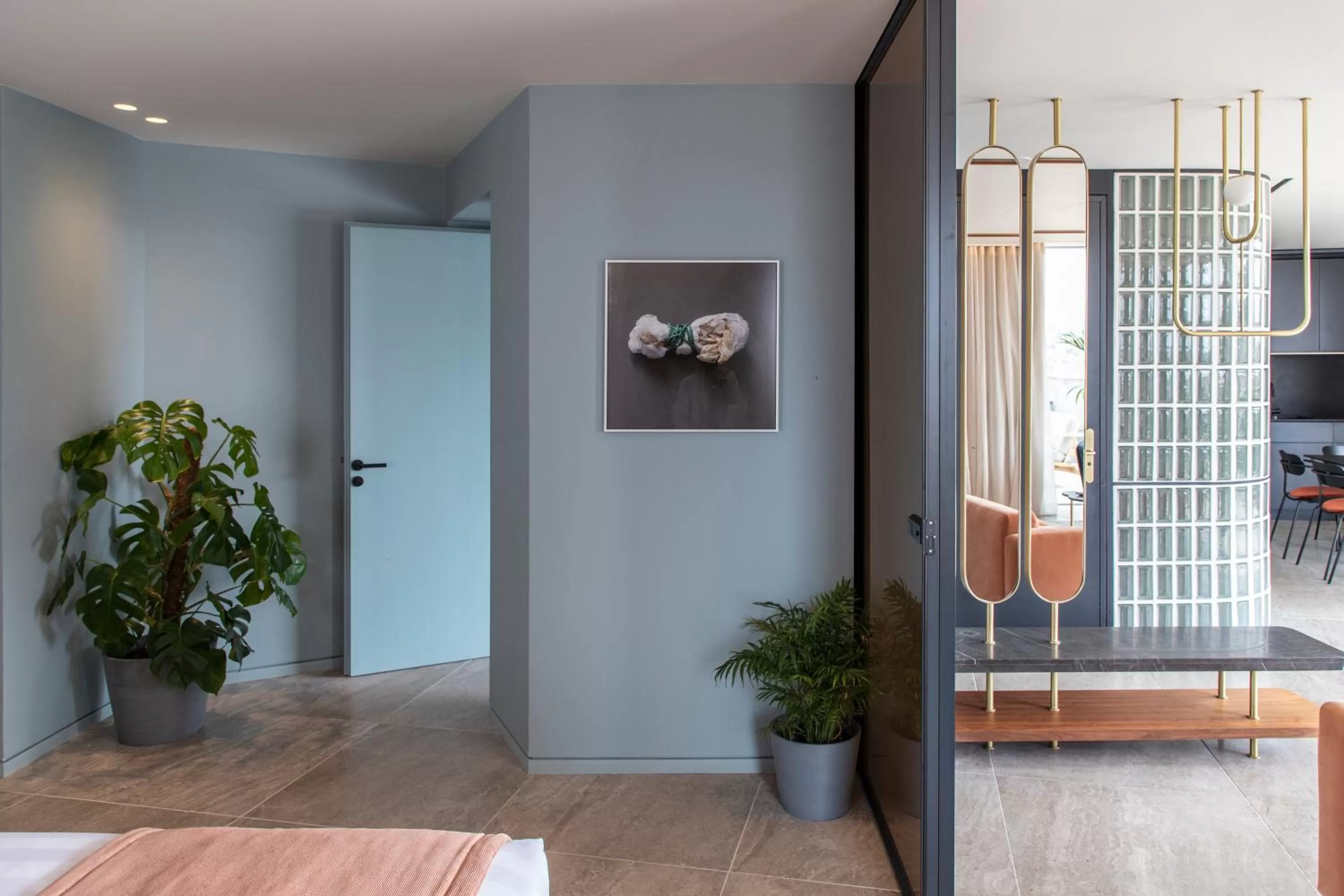 TV and multimedia, Bed in Perianth Hotel, a Member of Design Hotels