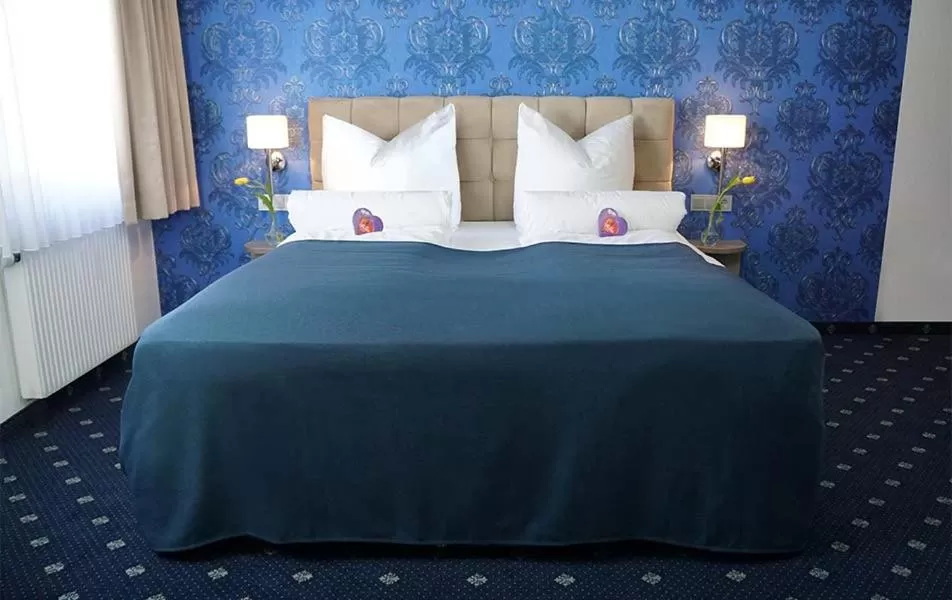 Bed in Arthotel Nagold