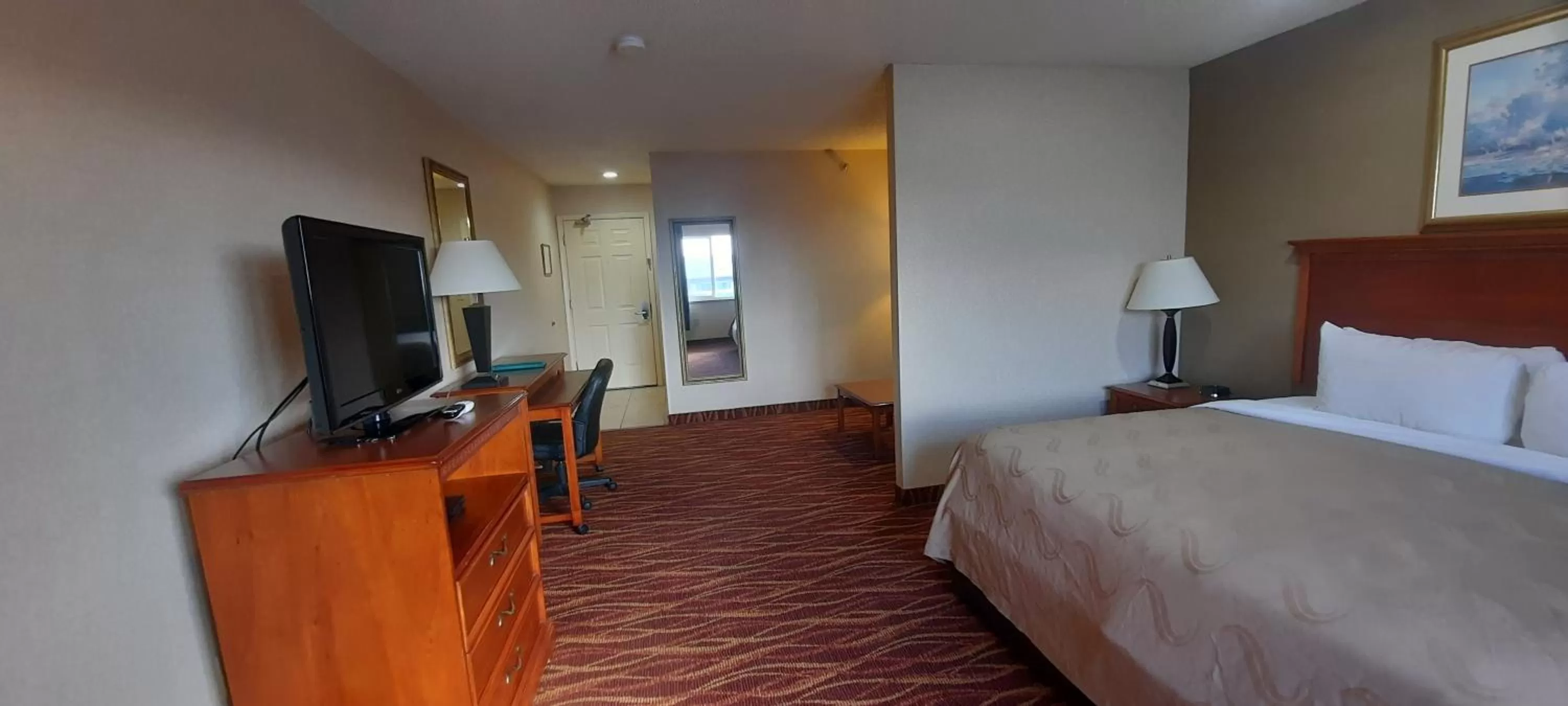 Bed in Quality Inn & Suites Grants - I-40
