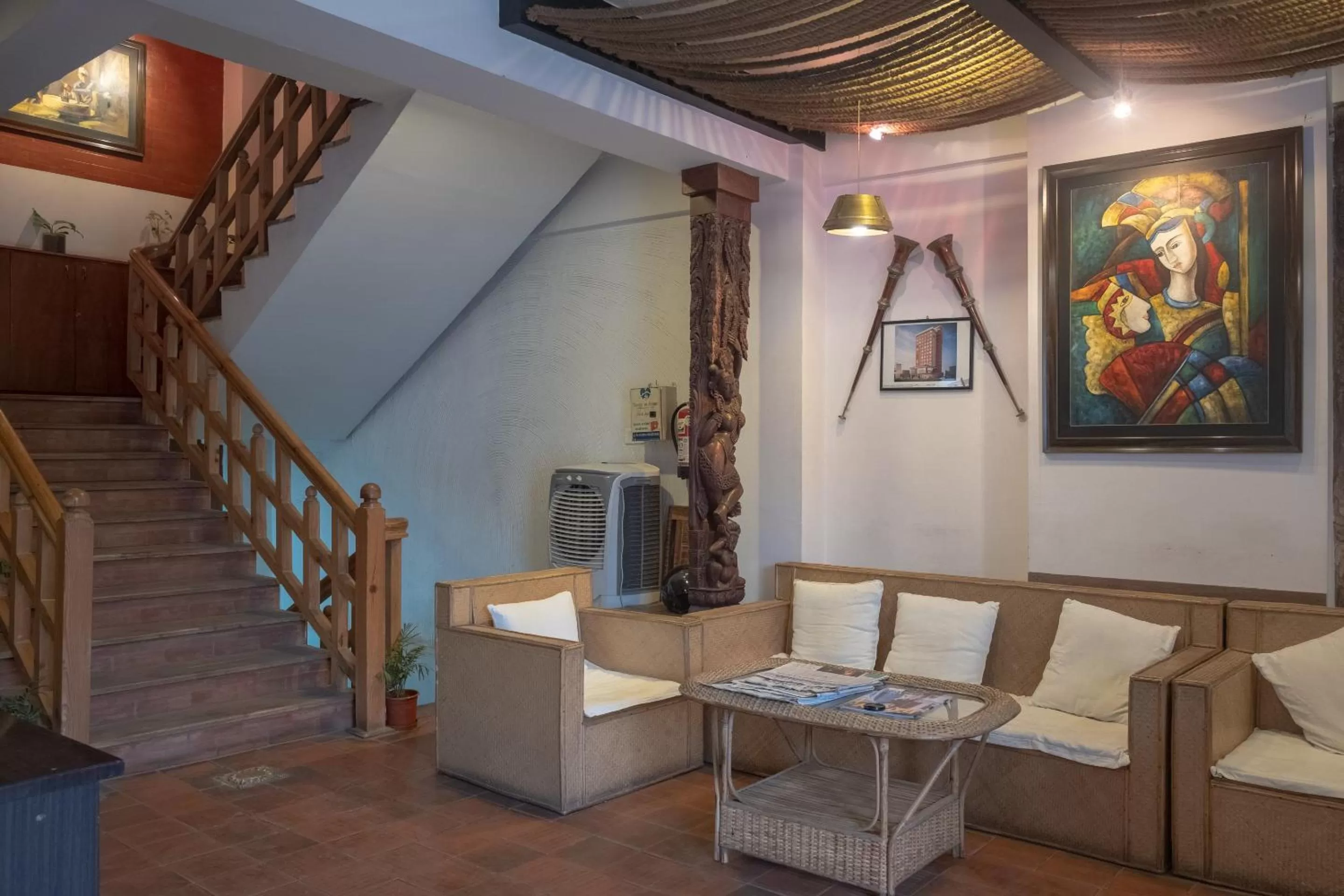 Seating Area in Swornim Boutique Hotel Kathmandu