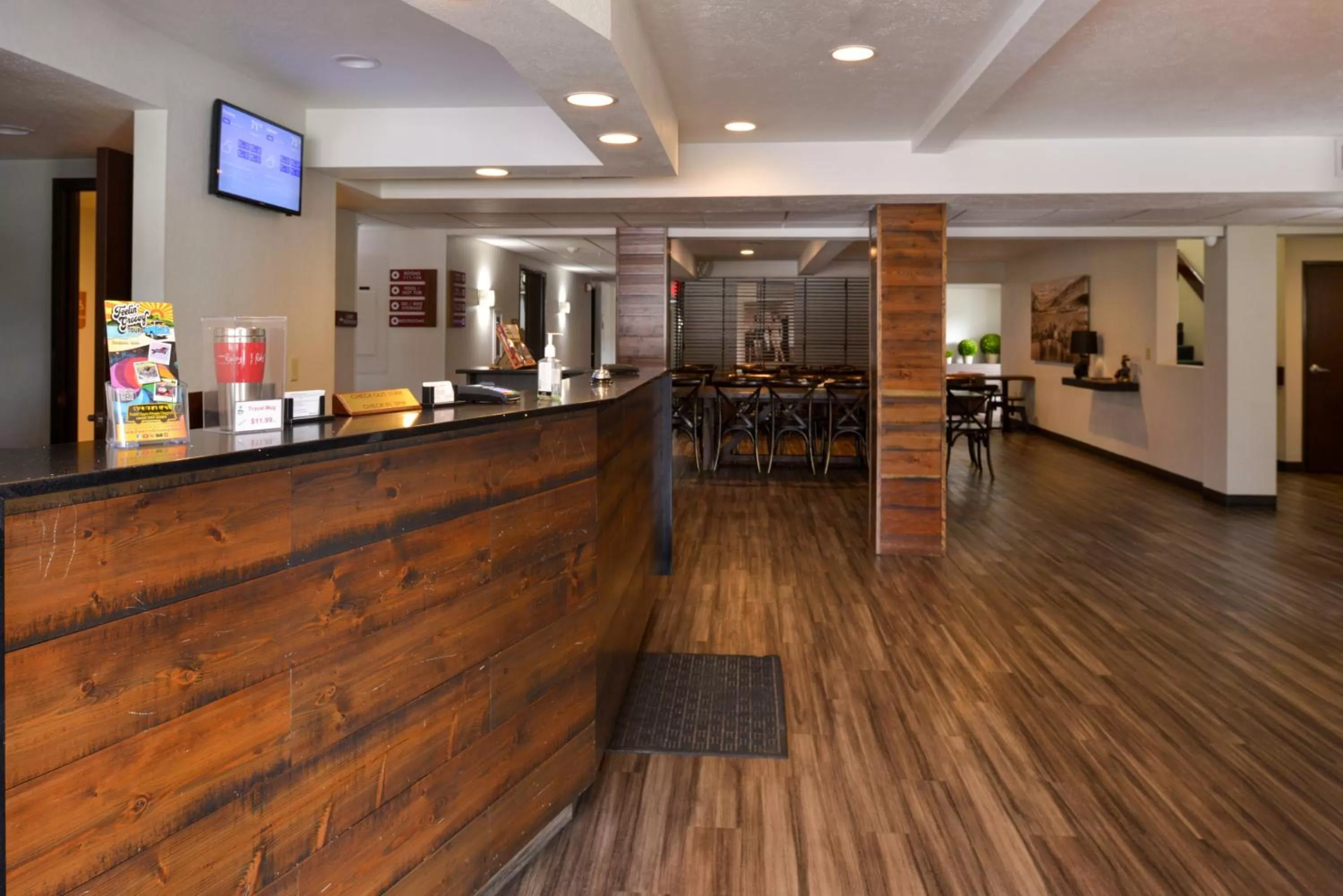 Lobby or reception in Hotel Ruby Sandpoint