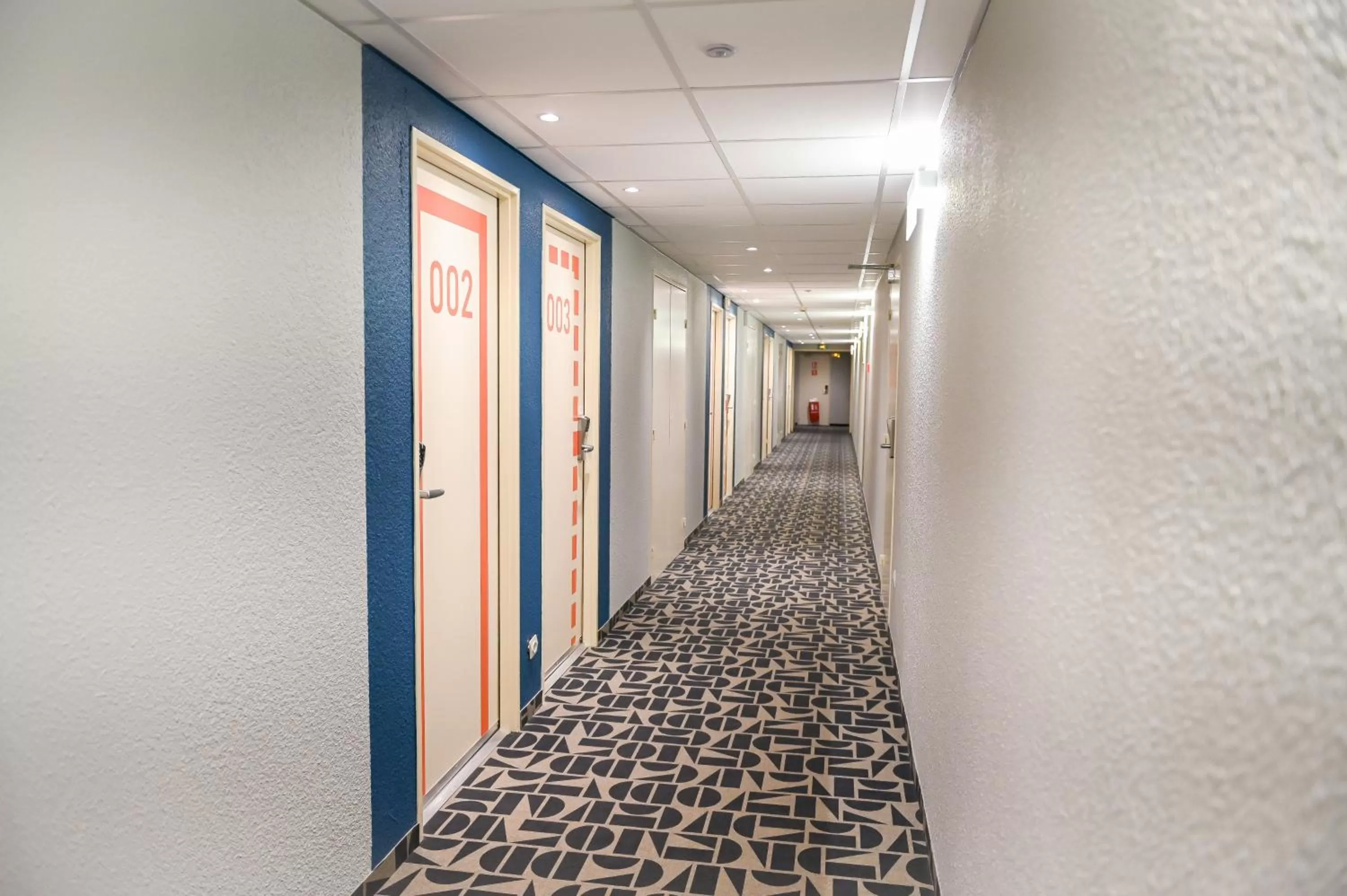 Decorative detail in ibis budget Site du Futuroscope