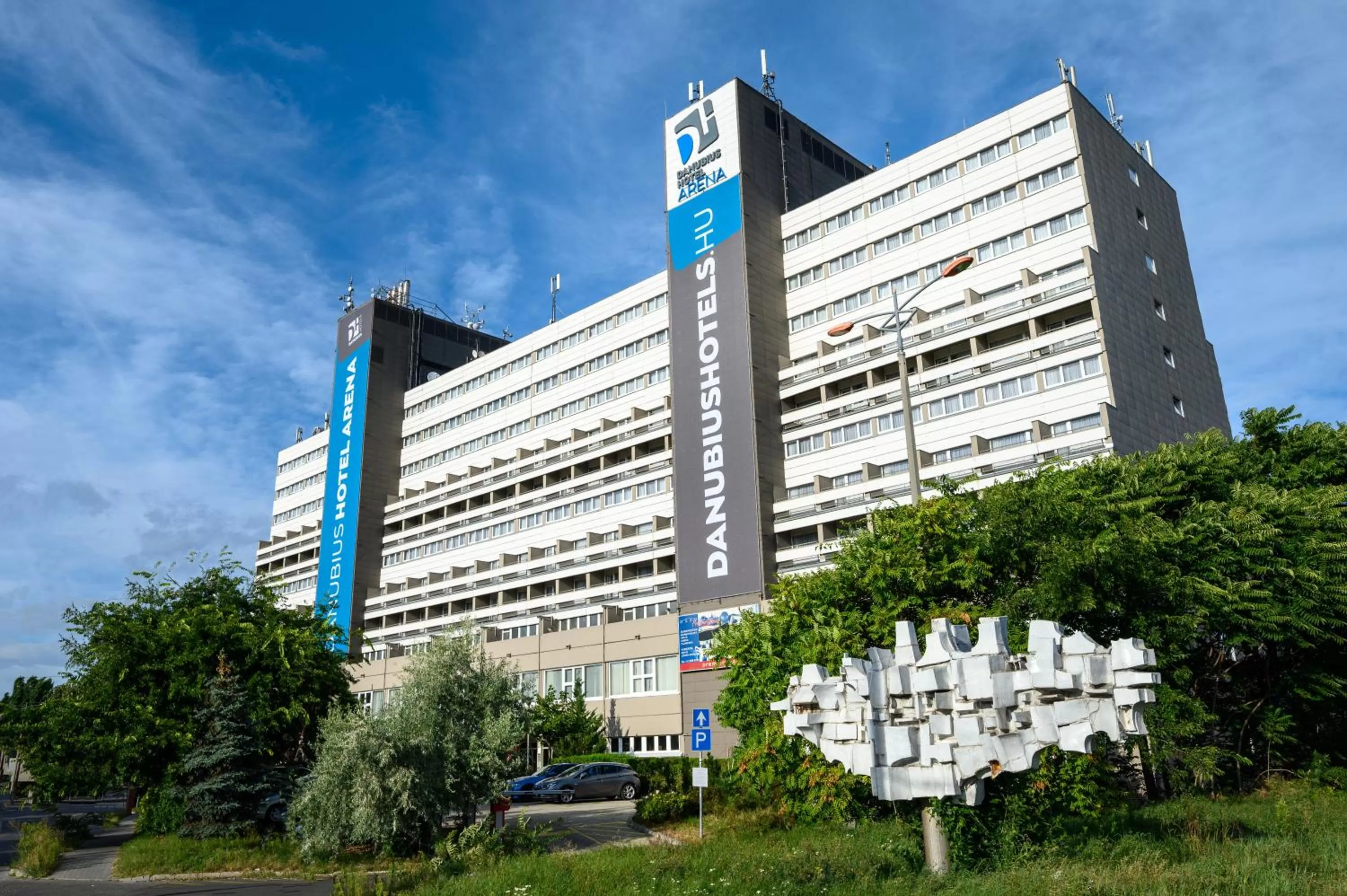 Property building in Danubius Hotel Arena