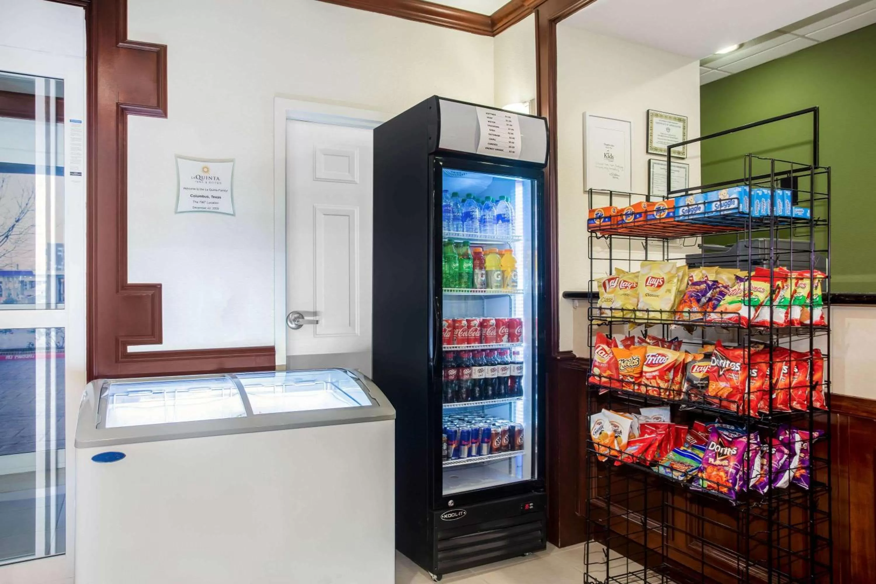 On site in La Quinta by Wyndham Columbus TX