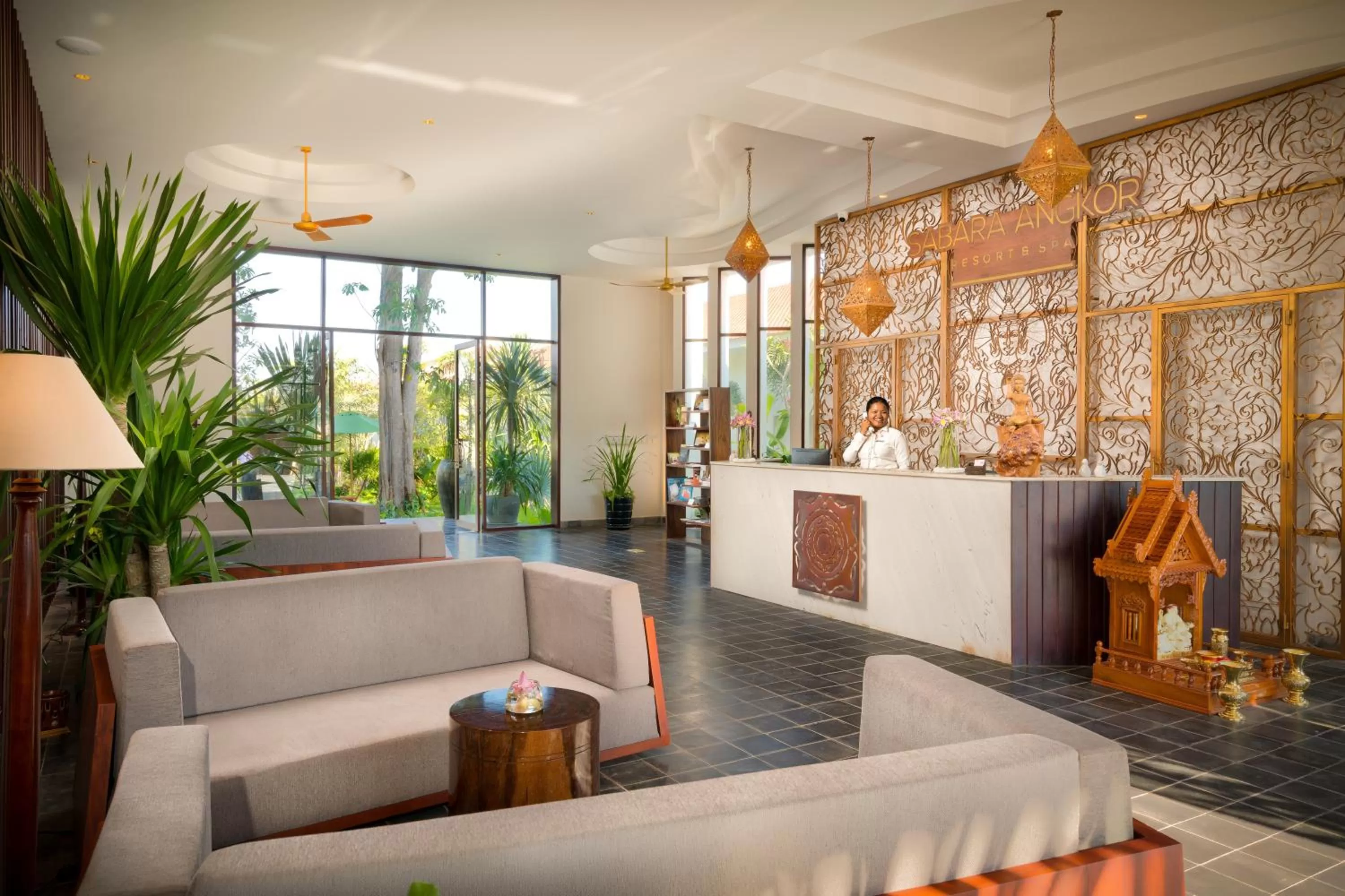 Lobby or reception in Sabara Angkor Resort & Spa