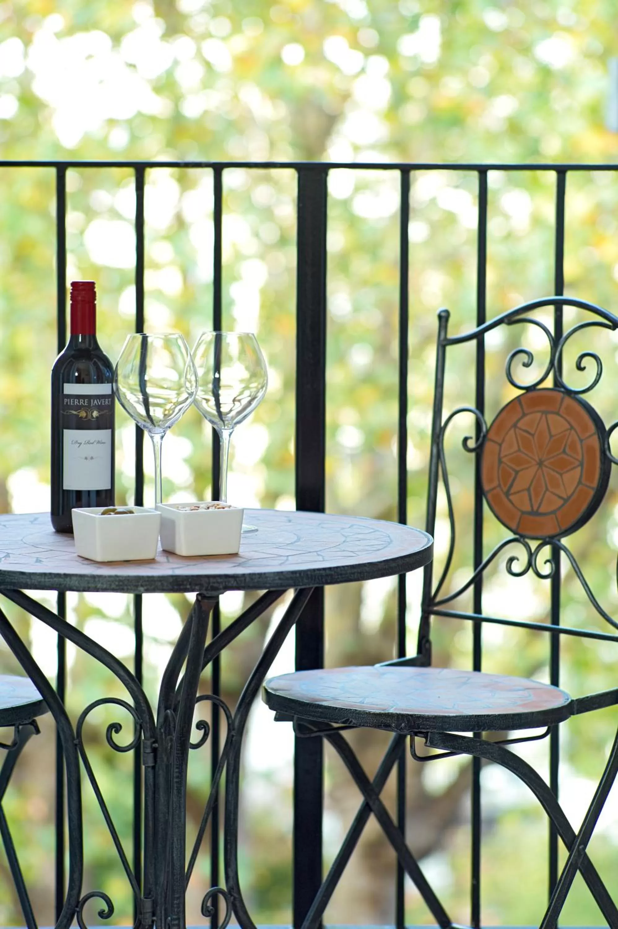 Balcony/Terrace in ibis Styles London Gloucester Road