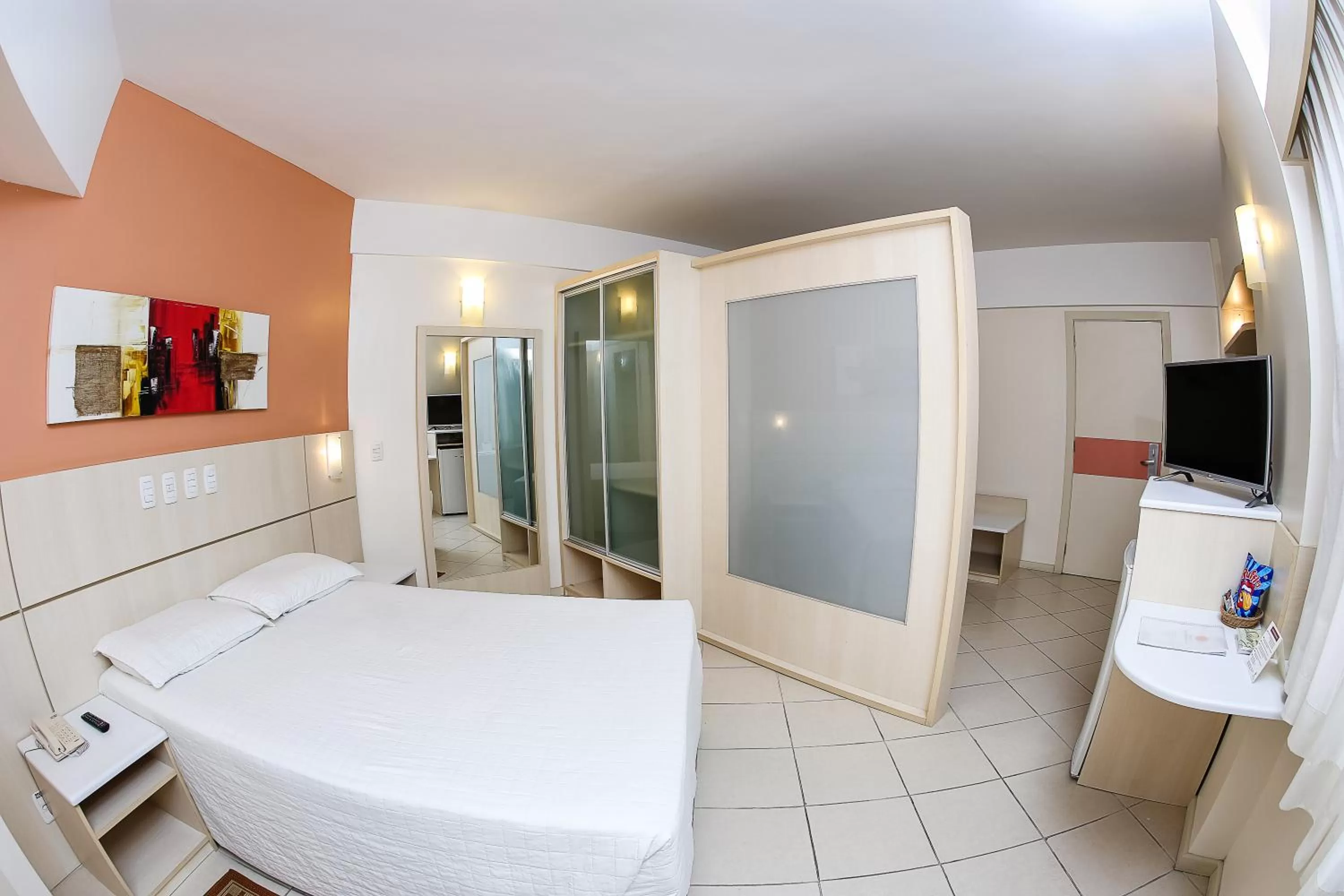 Bedroom, Bed in Hotel Metropolitan Canoas