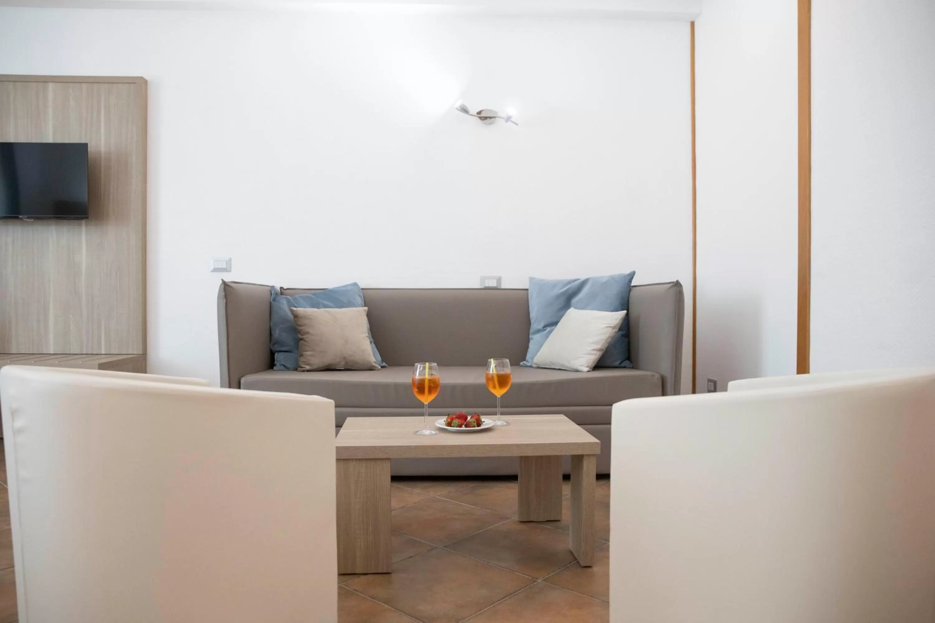 Living room in Pegasus Hotel