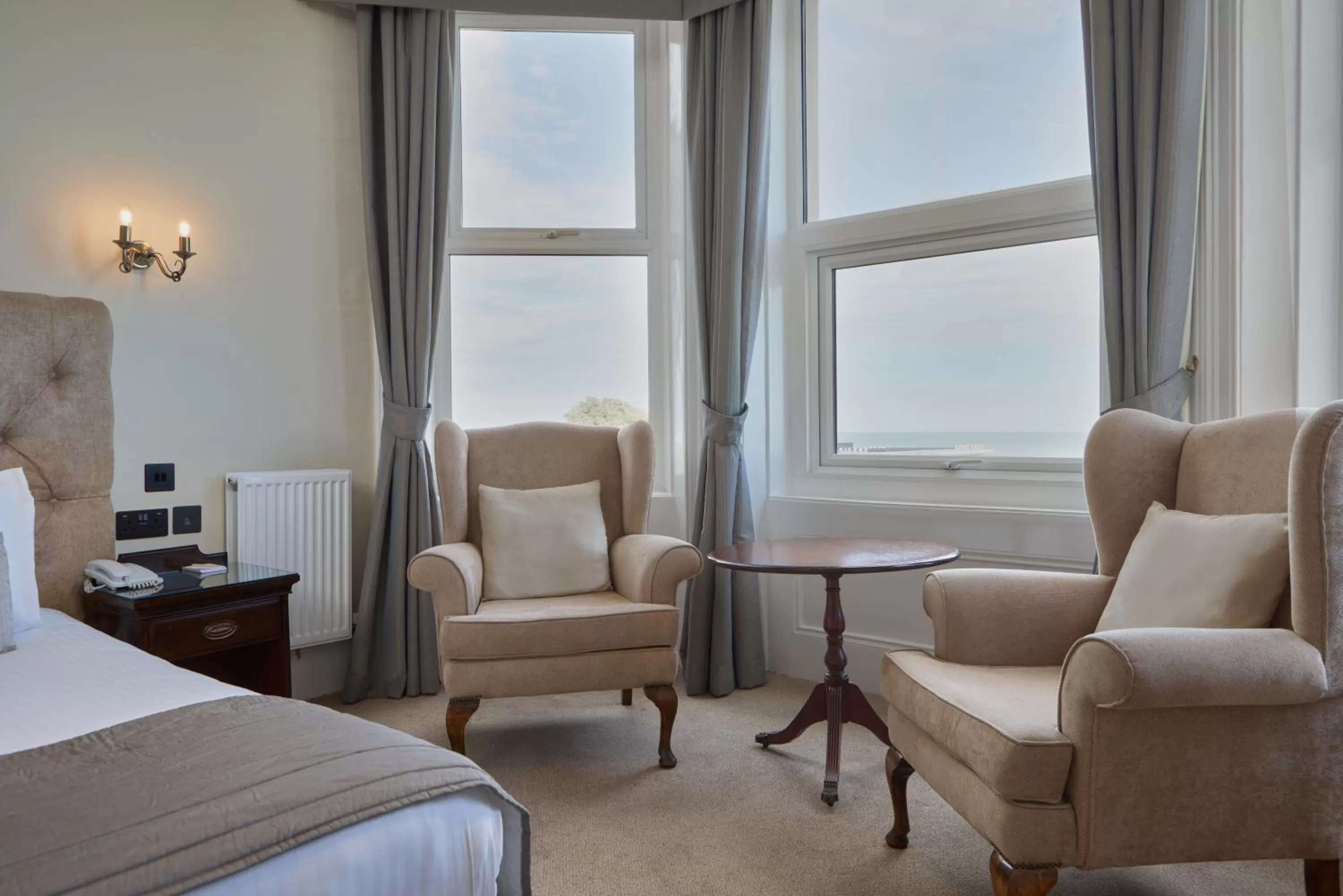 Bedroom, Bed in The Lansdowne, Eastbourne