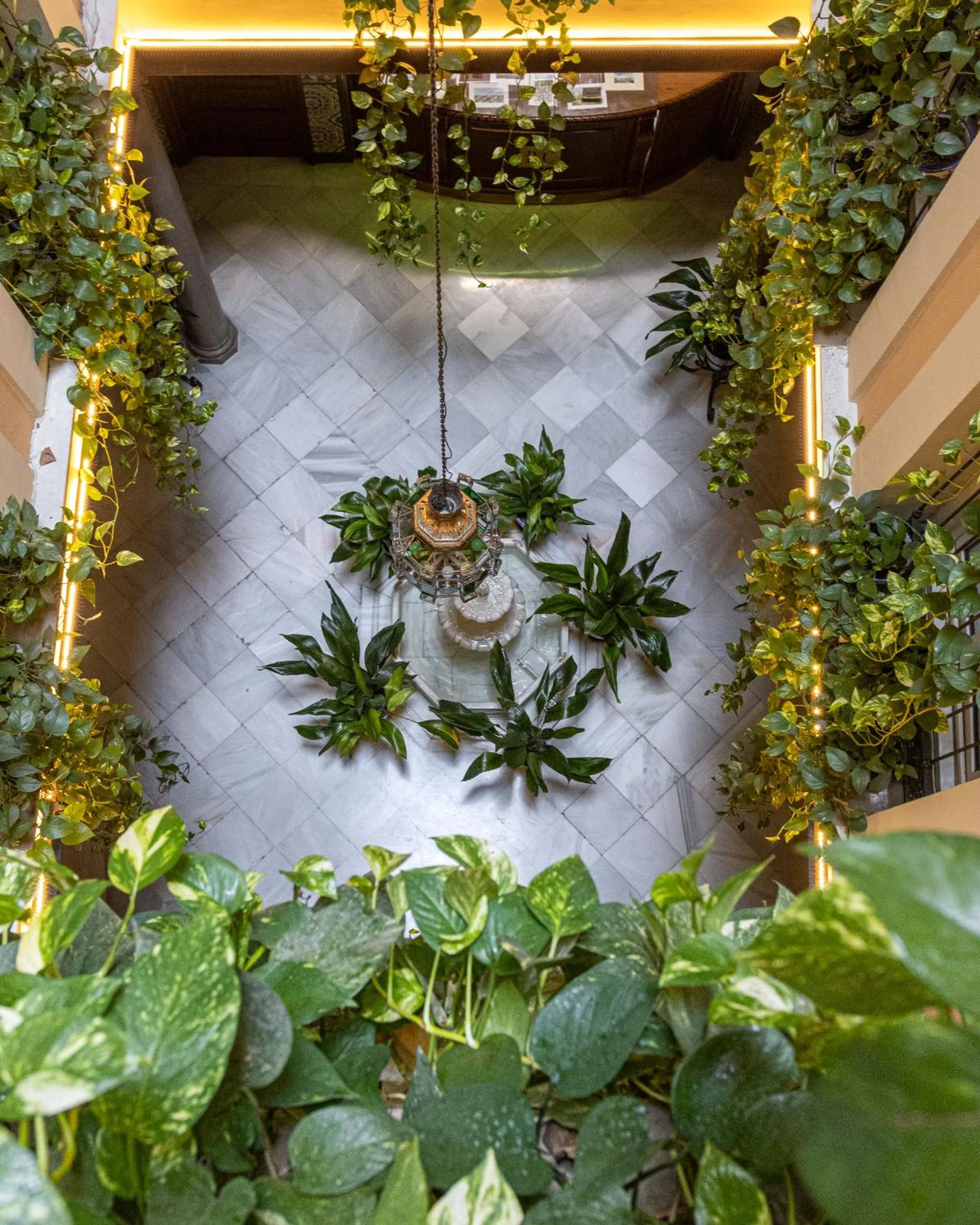 Lobby or reception in Hotel Reina Cristina