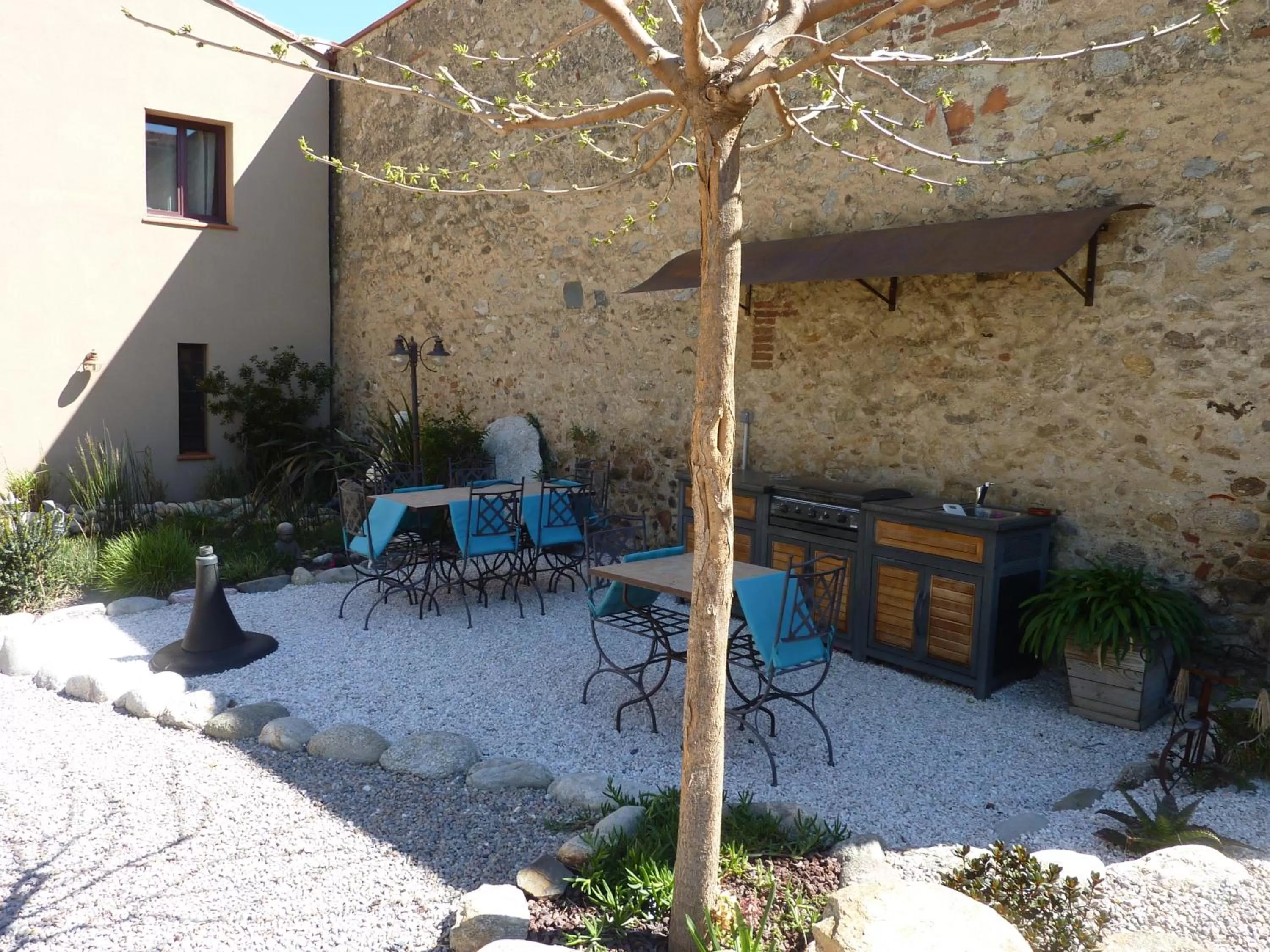 Patio in Domaine De La Tannerie chambres d'hôtes et appartements