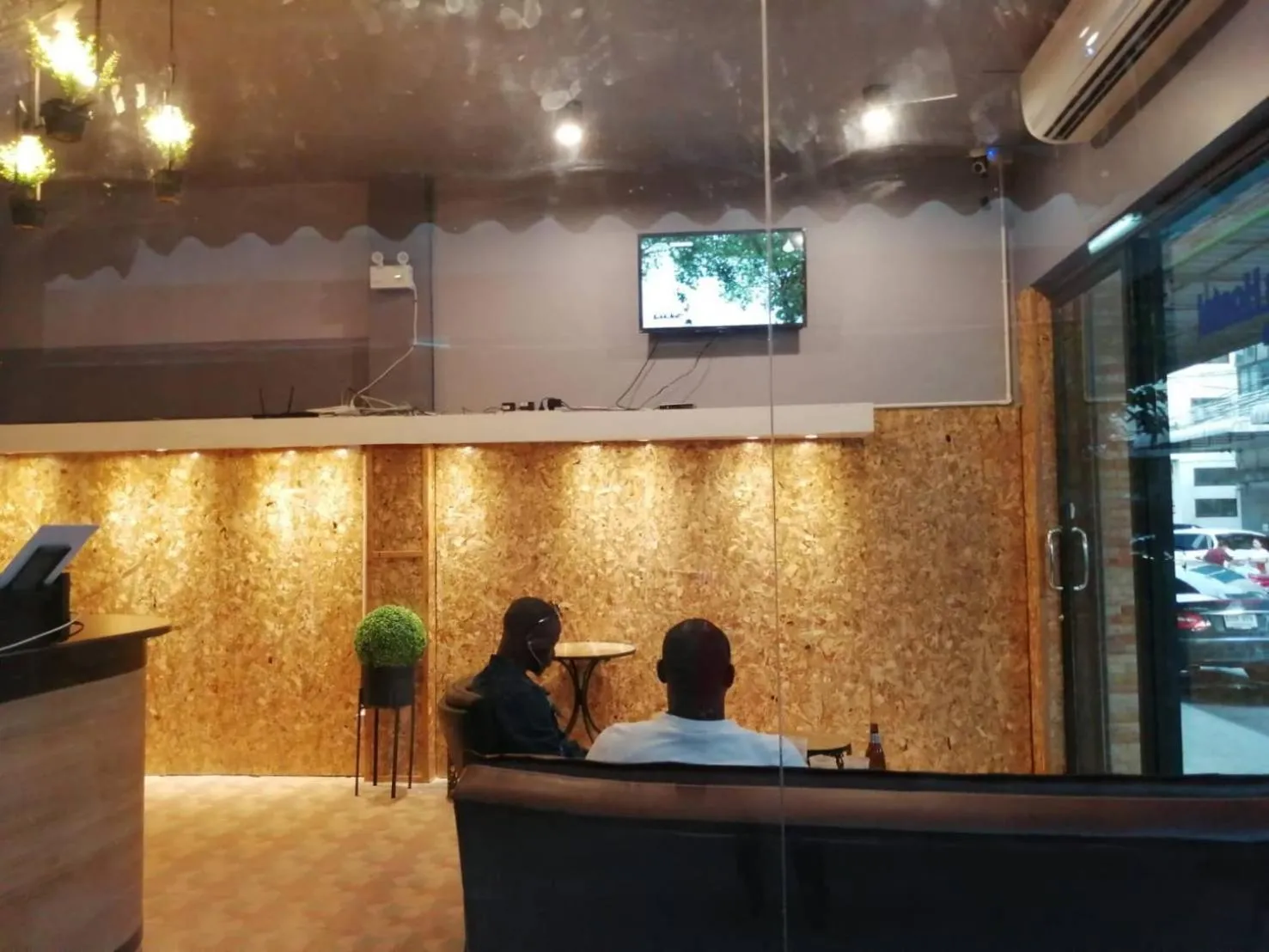 People, Lobby/Reception in SleepCats Hostel