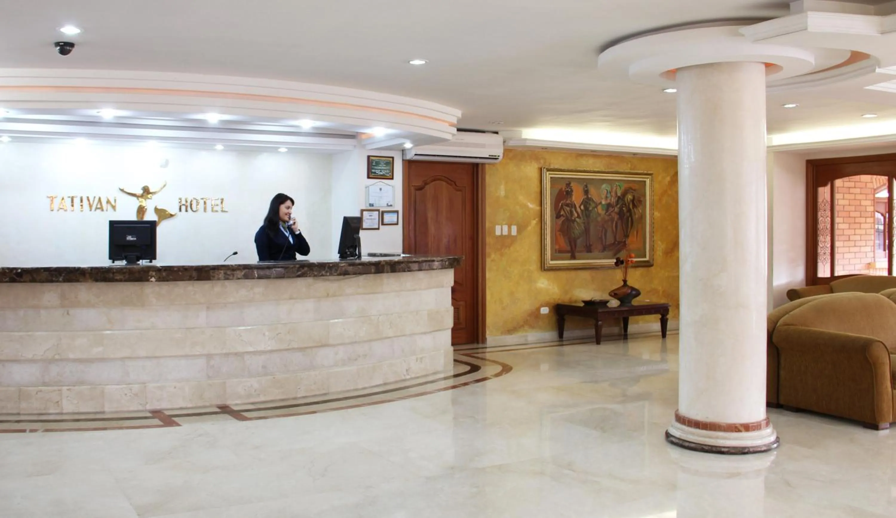 Lobby or reception in Hotel Tativan