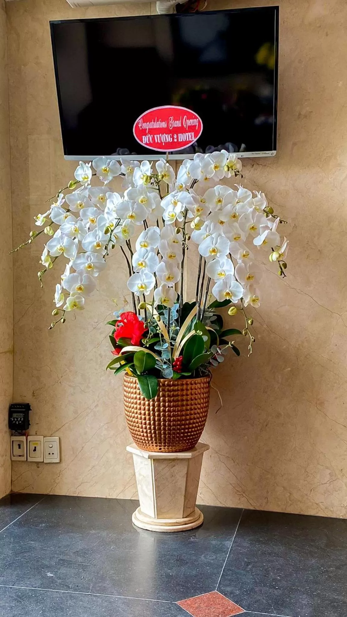 Lobby or reception in Duc Vuong Saigon Hotel - Cao Thang