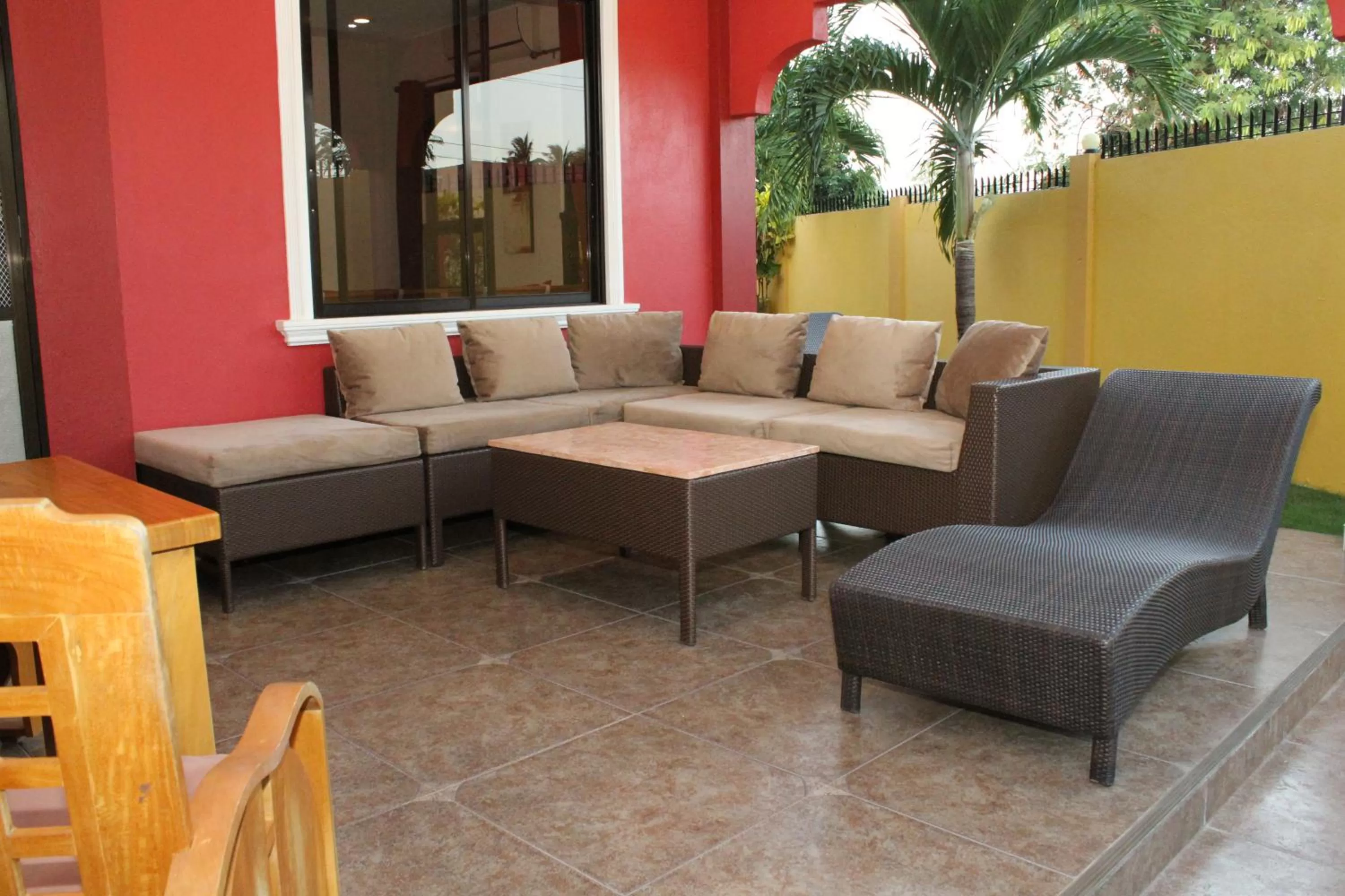 Balcony/Terrace in Alona's Coral Garden Resort (Adult-Only)