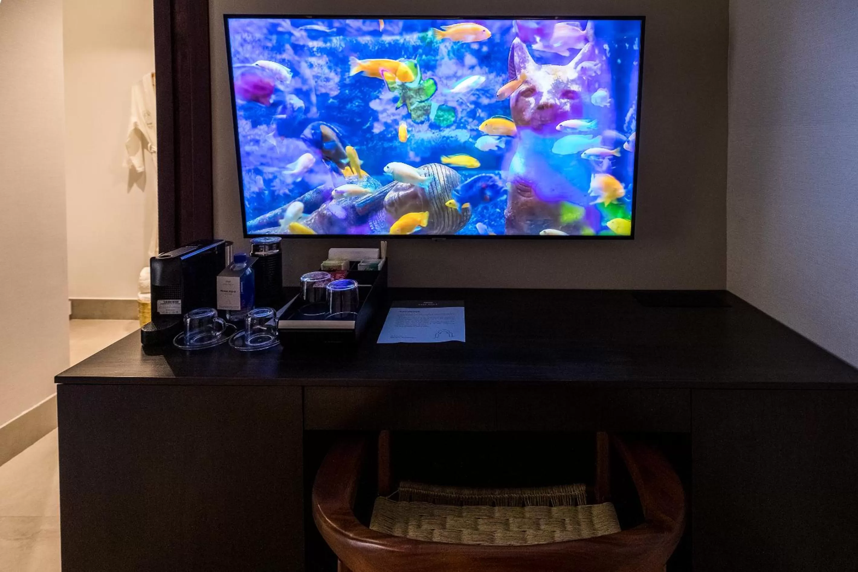 TV and multimedia in Casa Naila Hotel Boutique