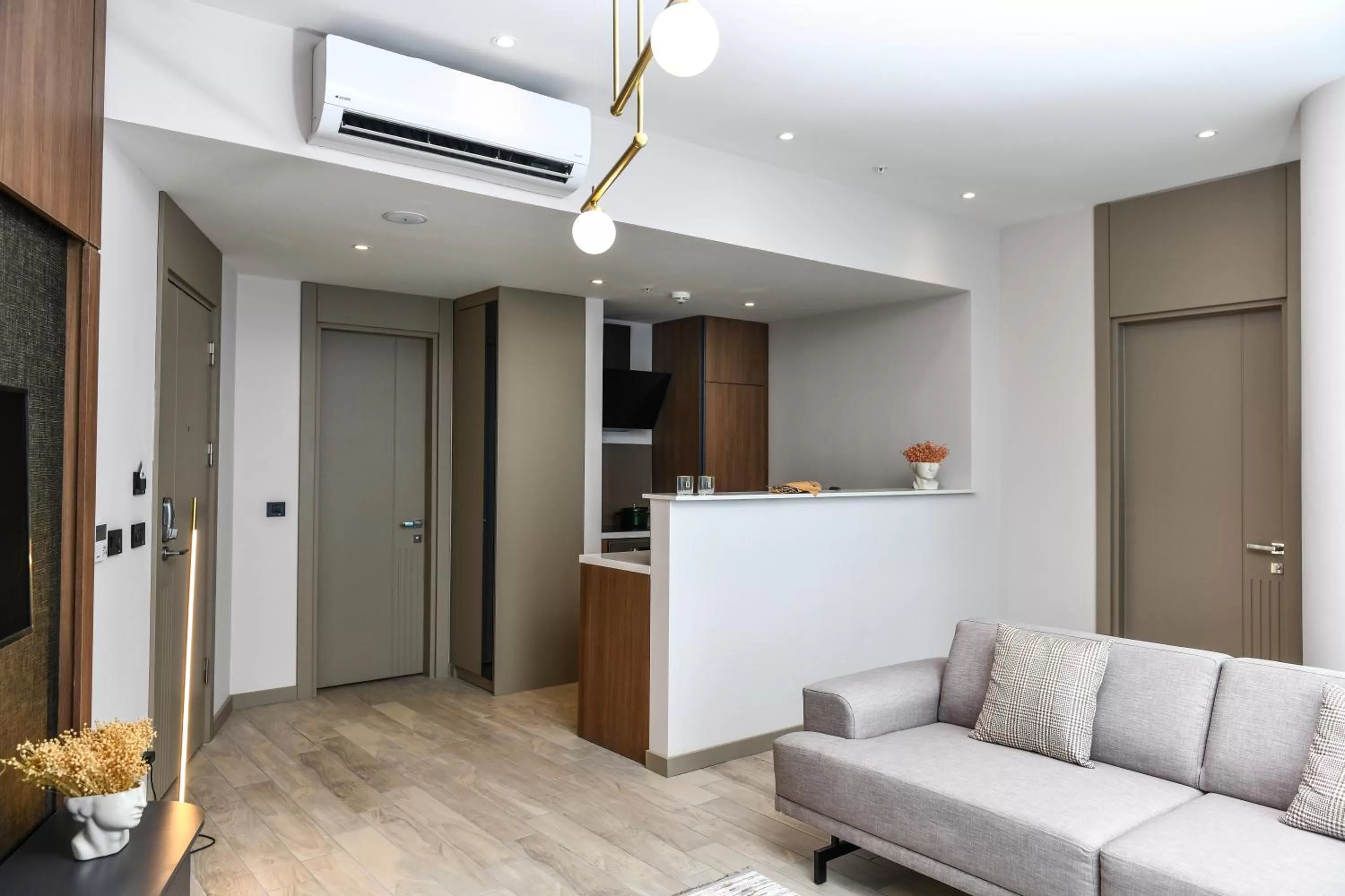 Kitchen or kitchenette in WestSide Residences by Rotana