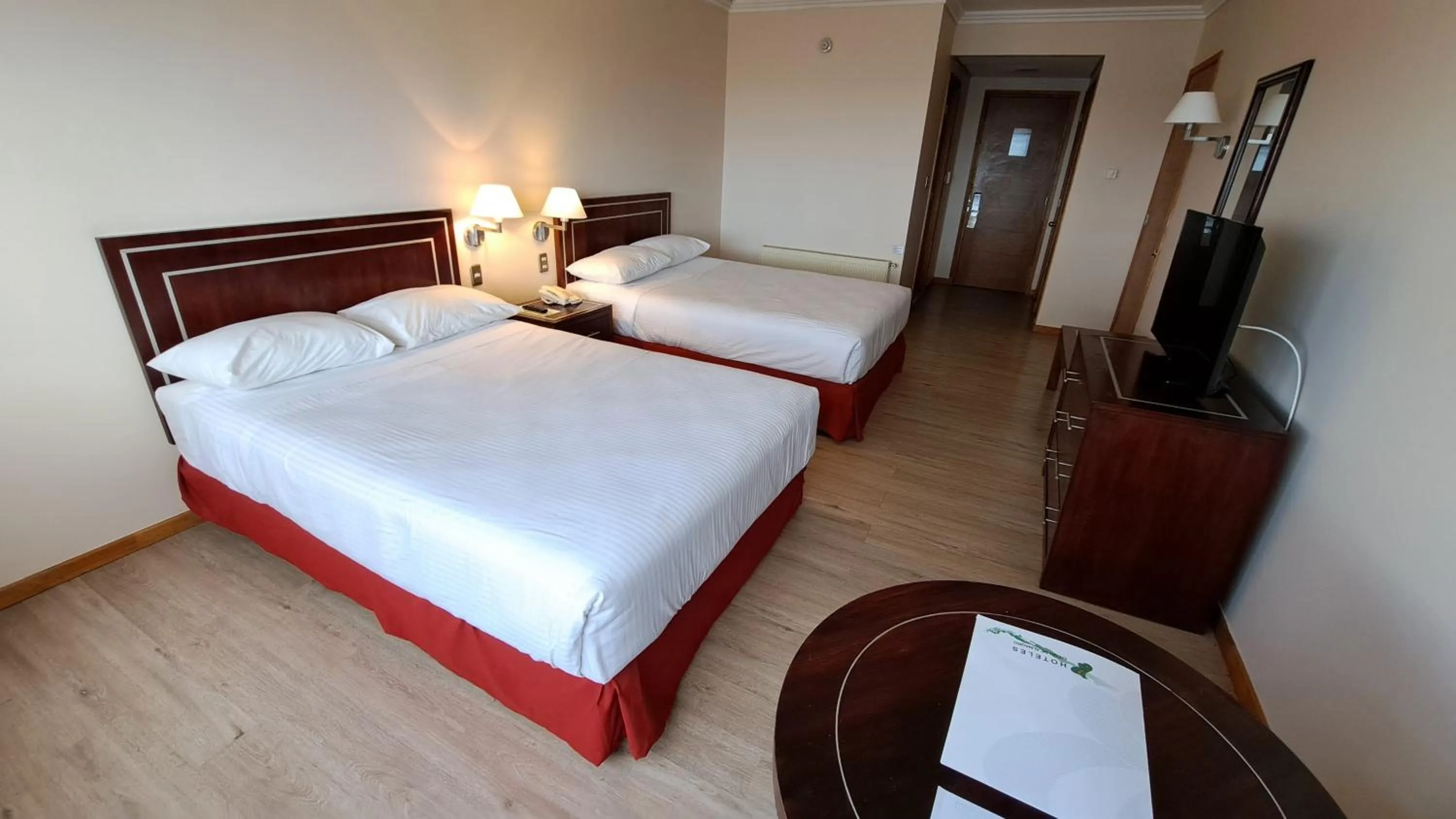 Bed in Hotel Diego de Almagro Punta Arenas