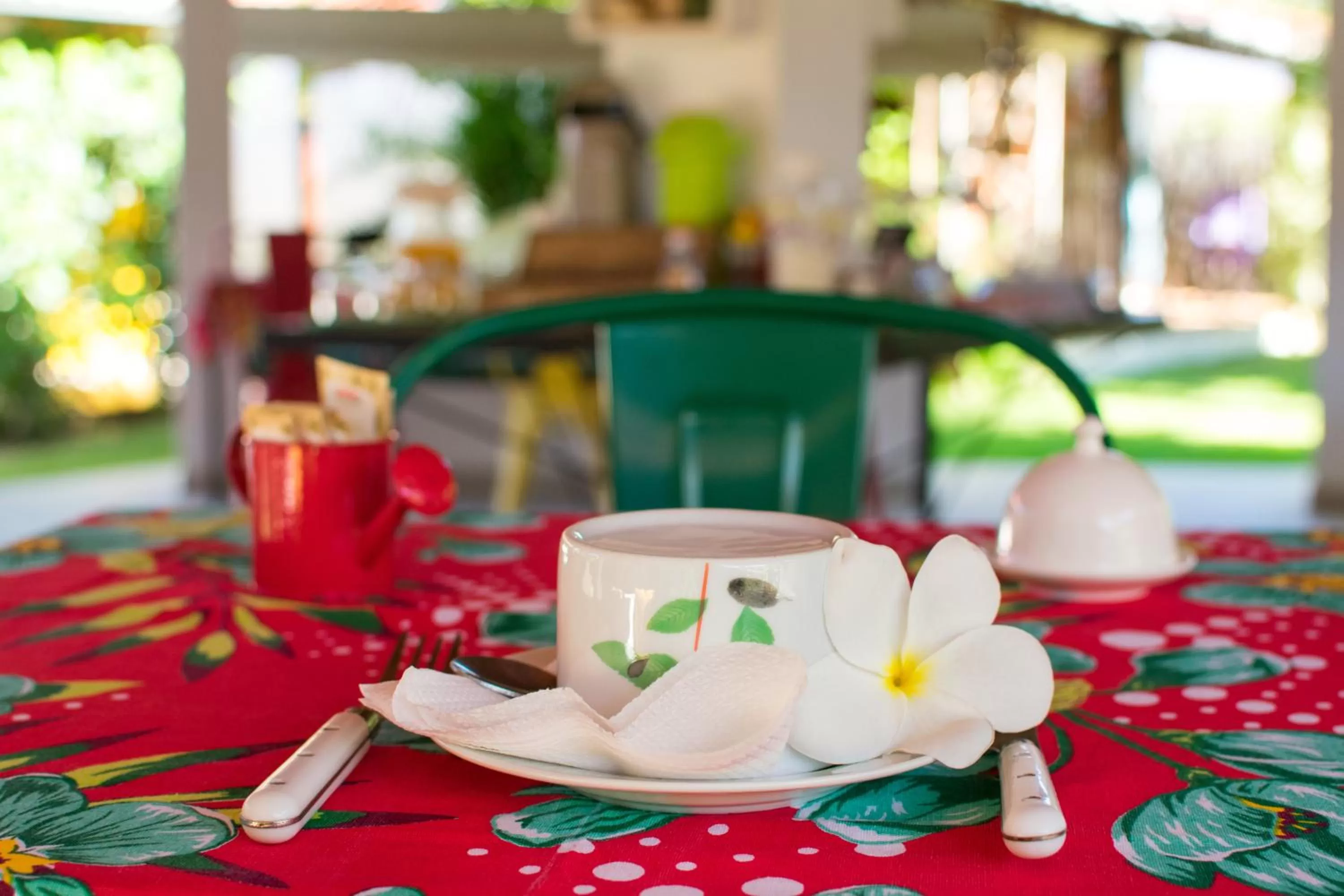 Buffet breakfast in Pousada Casa Do Cocotier