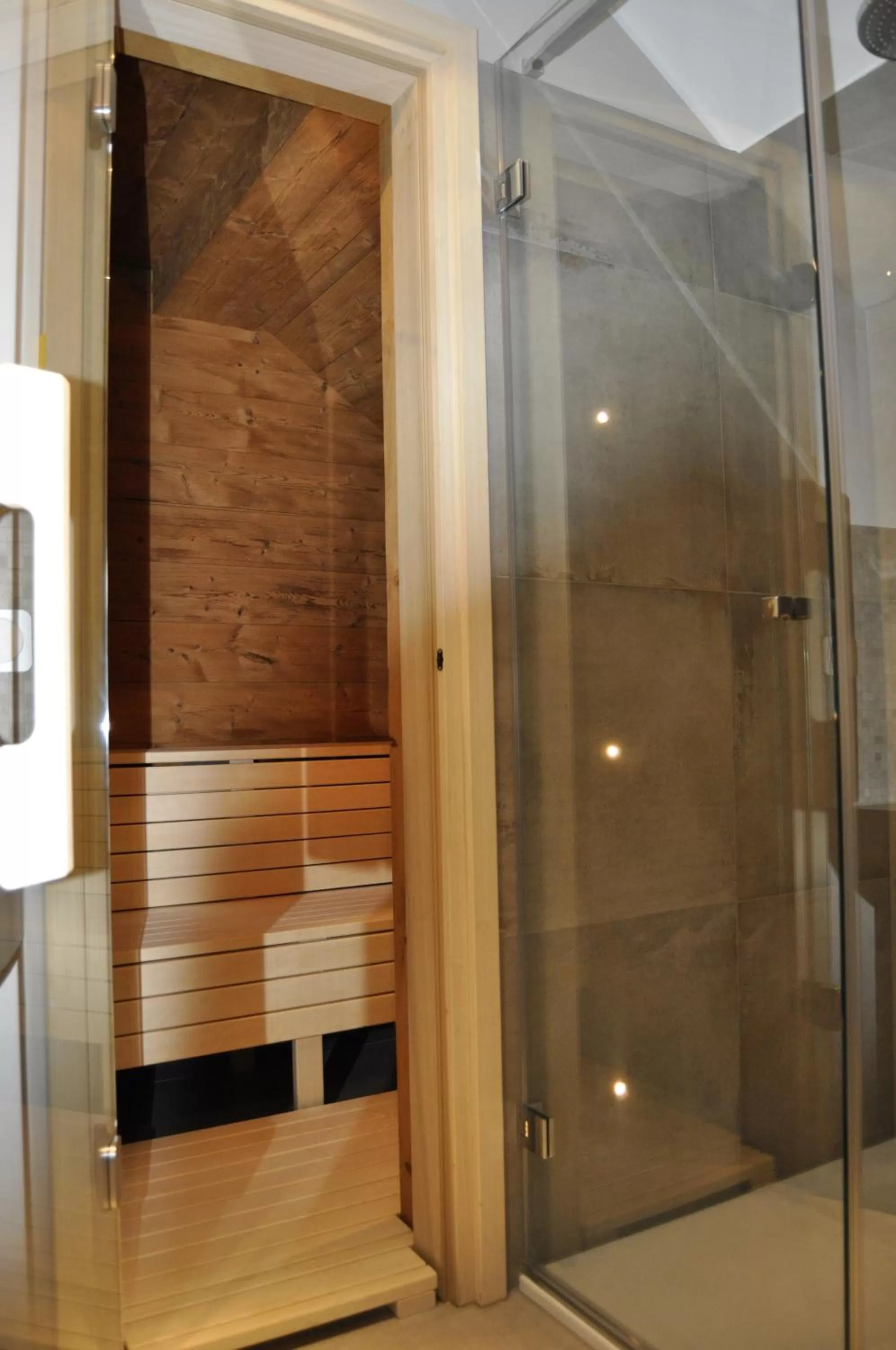 Sauna in StrandBerg's Designhotel Viktoria