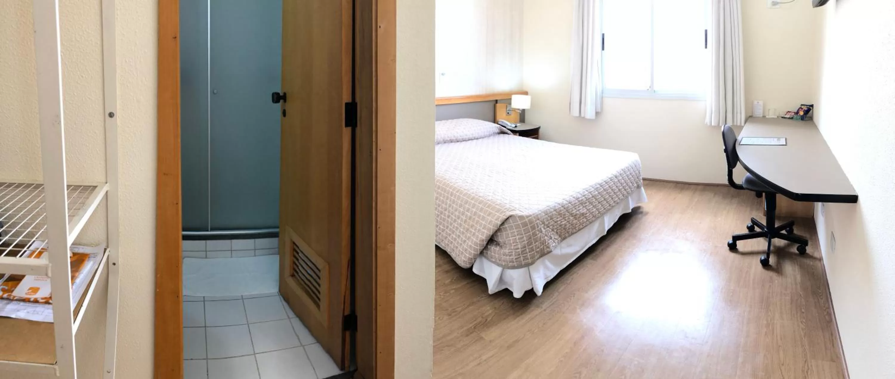 Bed in Sables Hotel Guarulhos