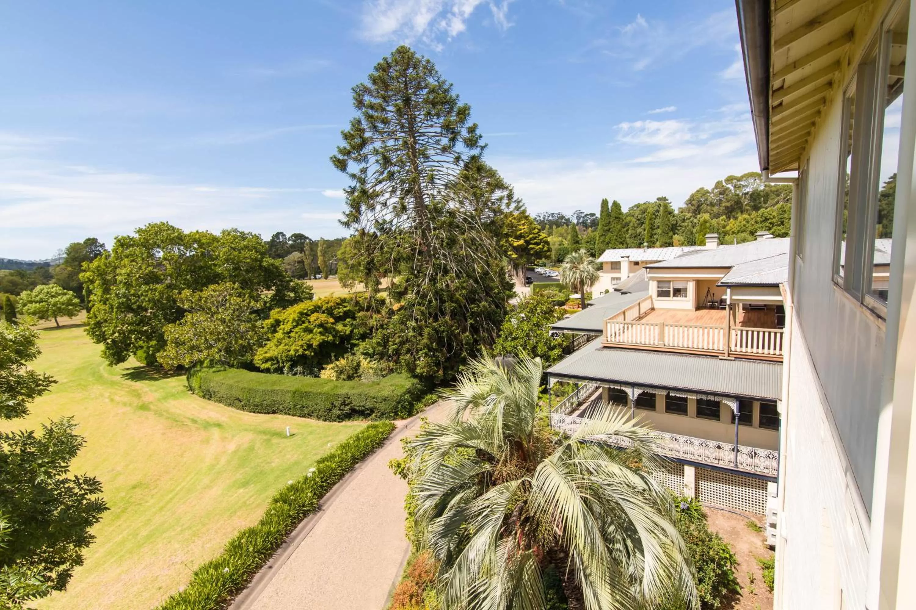 Garden view in Peppers Craigieburn Resort