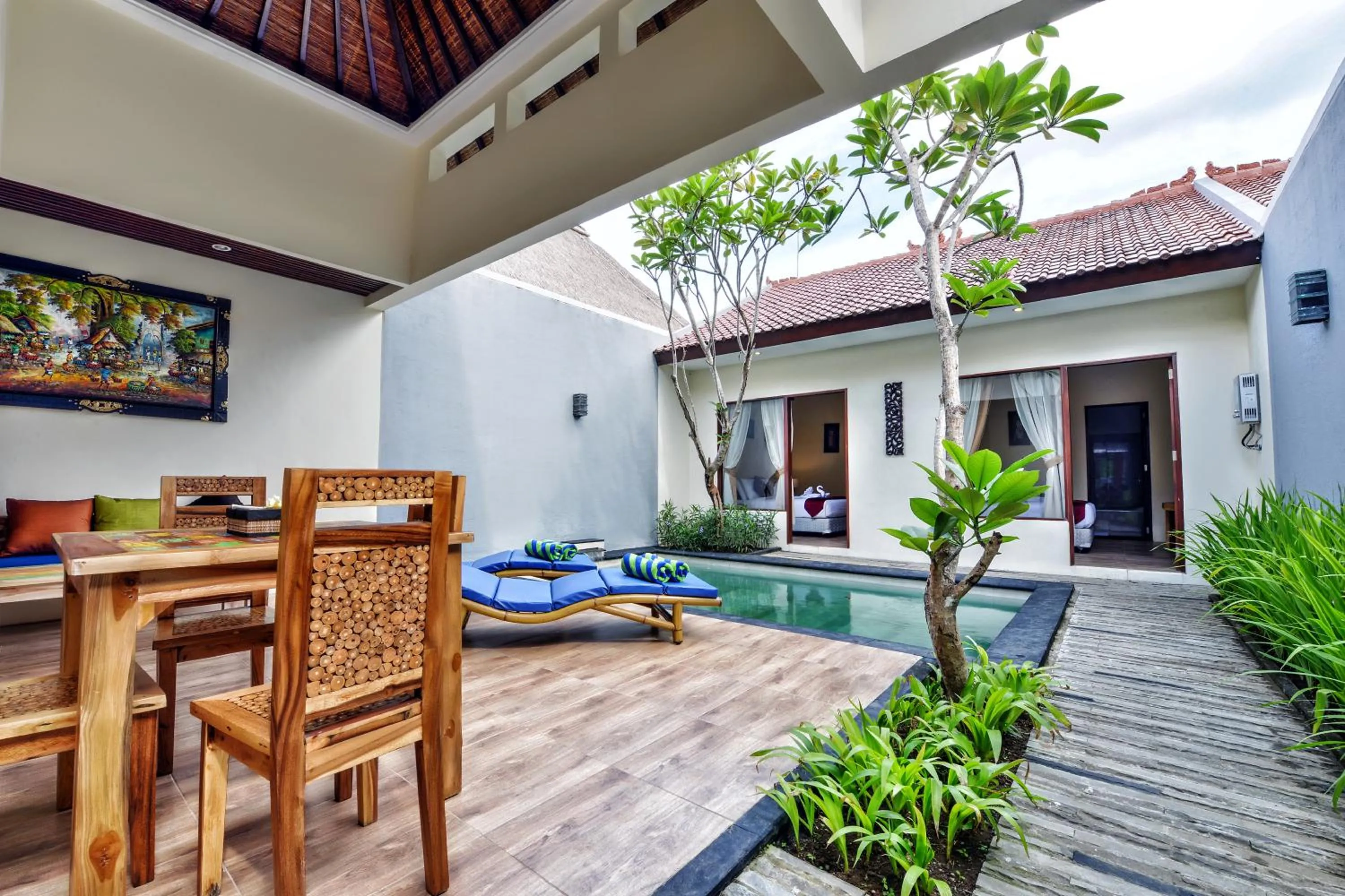 Swimming pool in Yoga Ubud Private Pool Villa