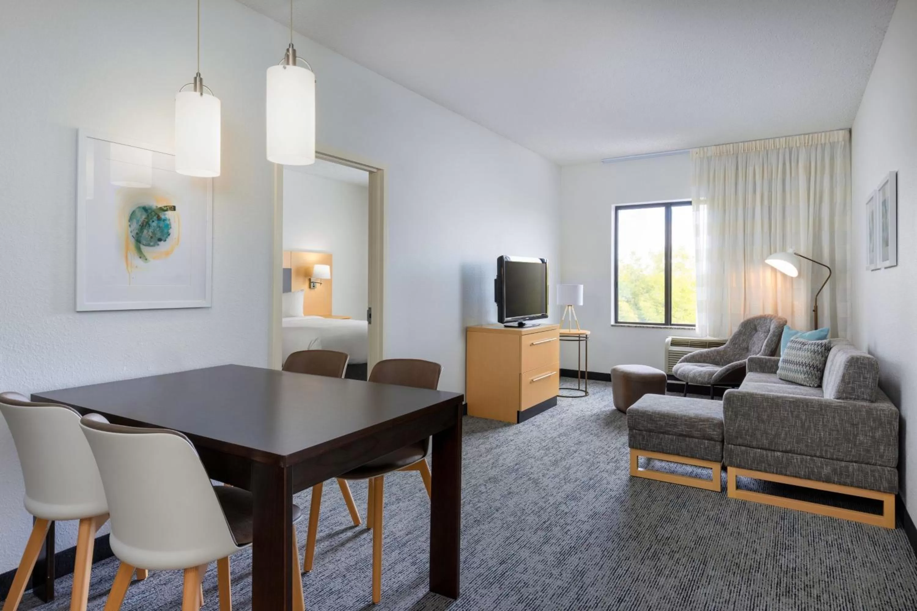 Living room in TownePlace Suites by Marriott York