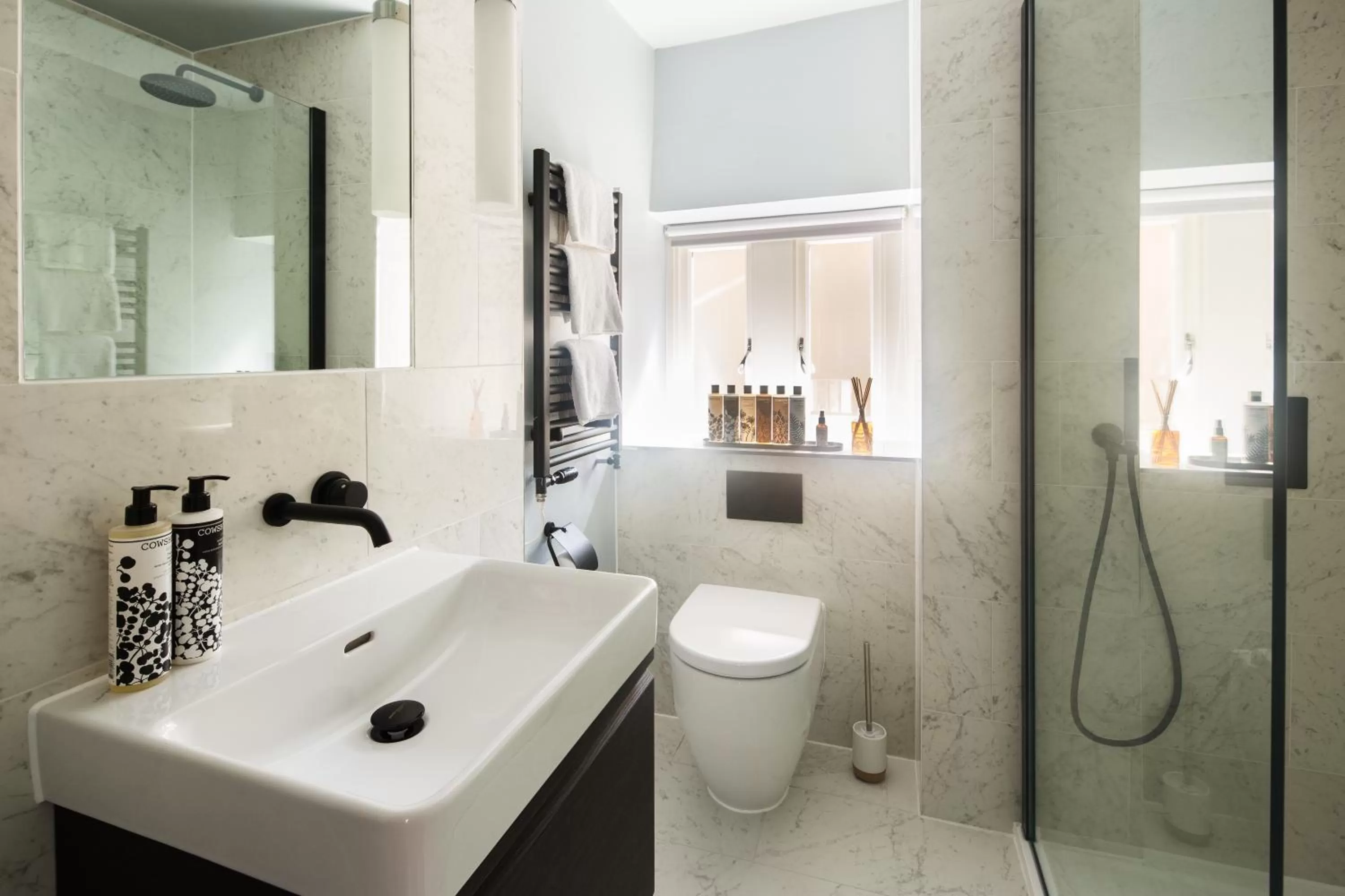 Bathroom in Hiding Space - St Catherine's Hospital Apartments