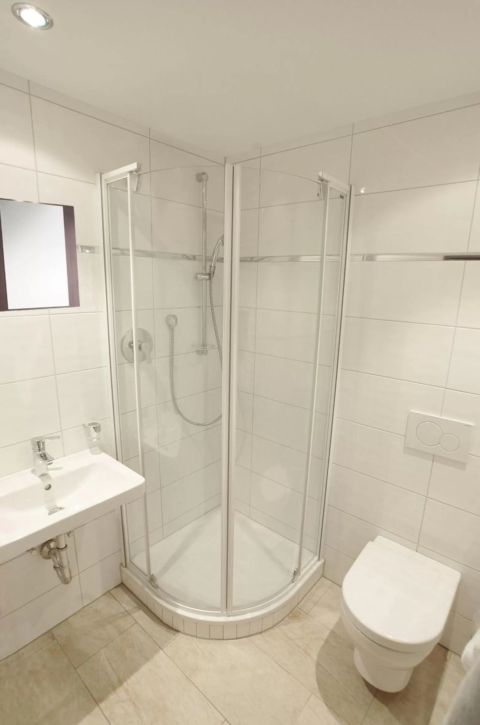 Bathroom in Hotel AlpinaRos