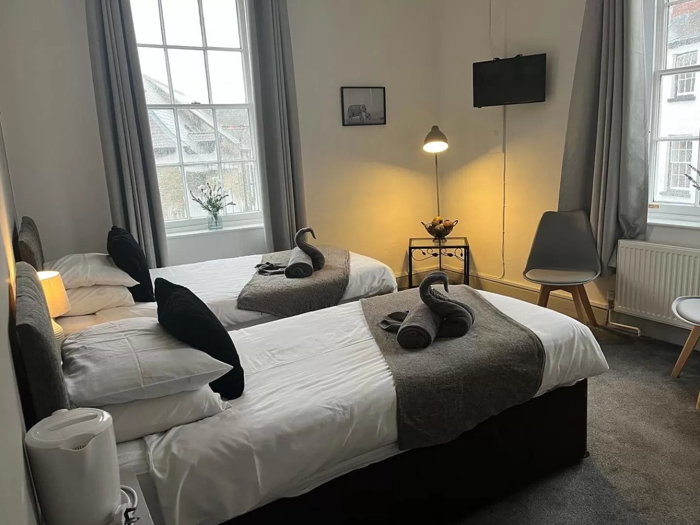 Bed in The Swan Hotel