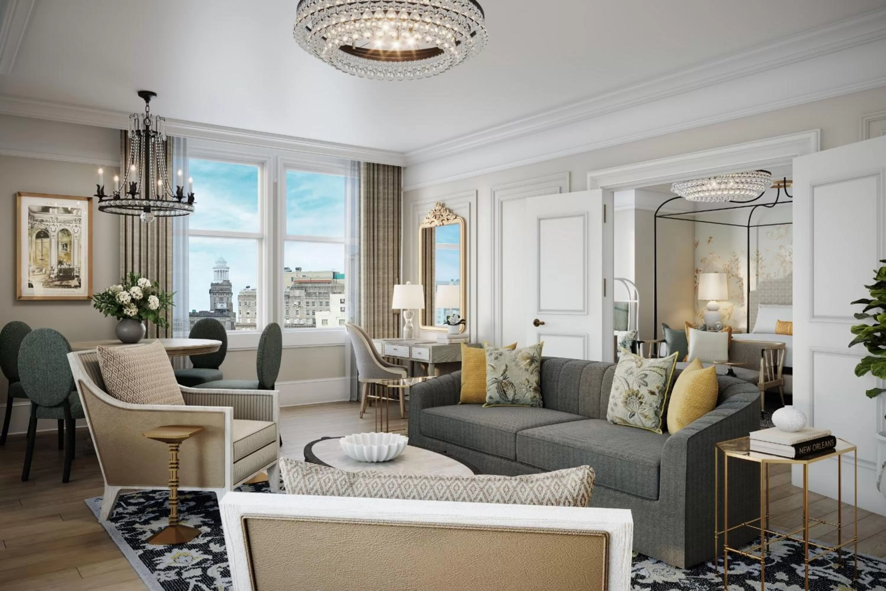 Living room in The Ritz-Carlton, New Orleans