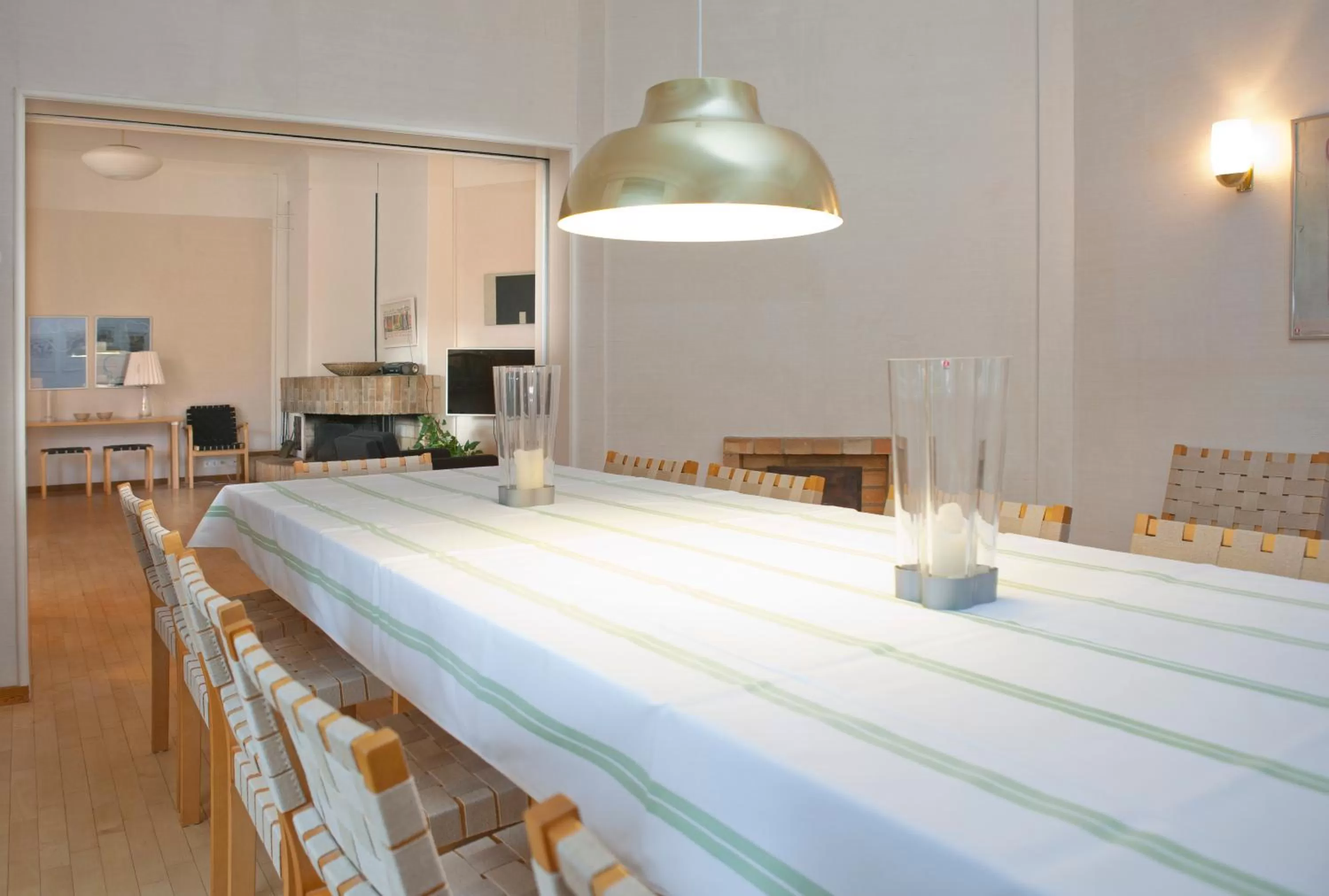 Dining area in Ahlströmin Ruukki Noormarkku