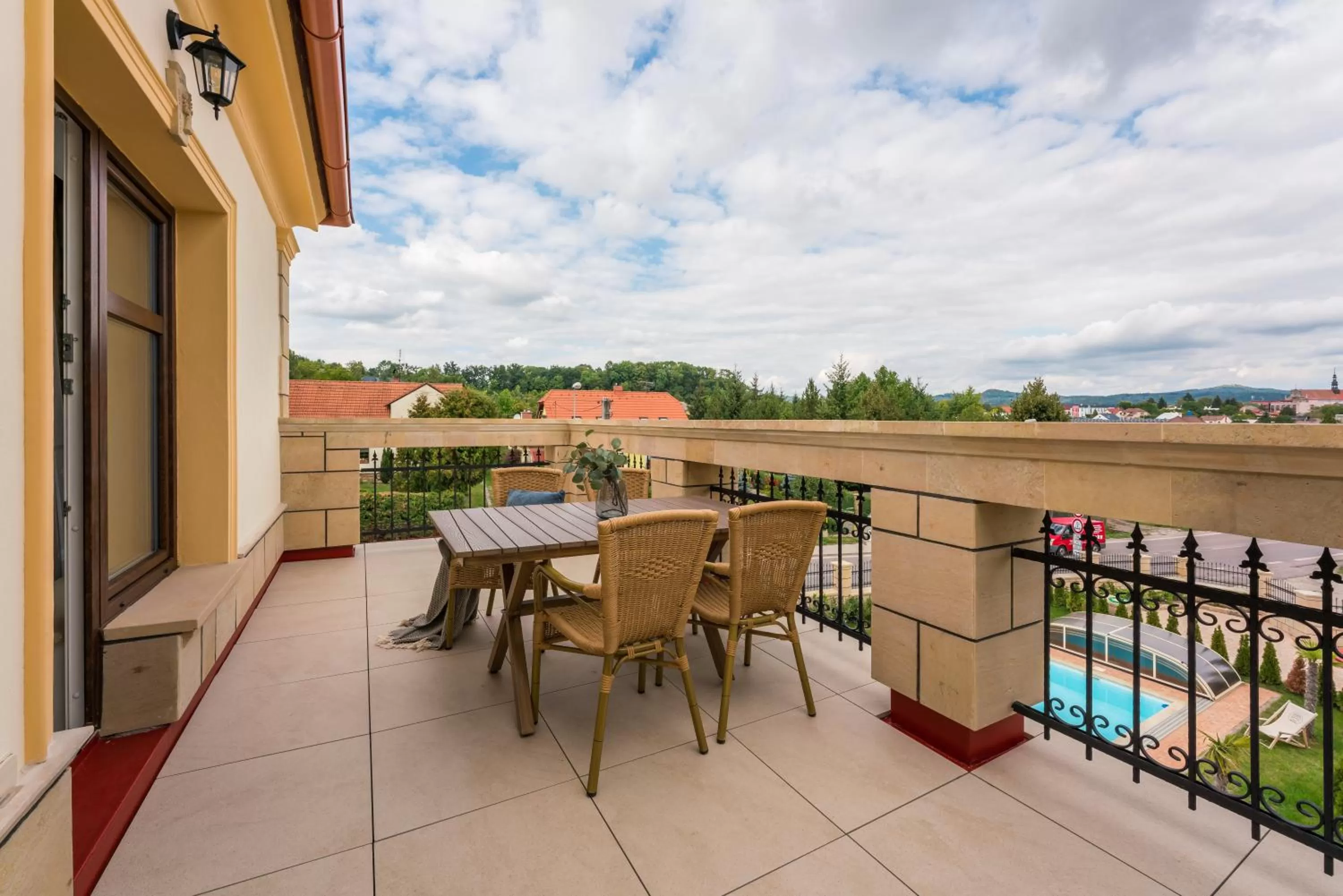 Balcony/Terrace in Villa Libosad