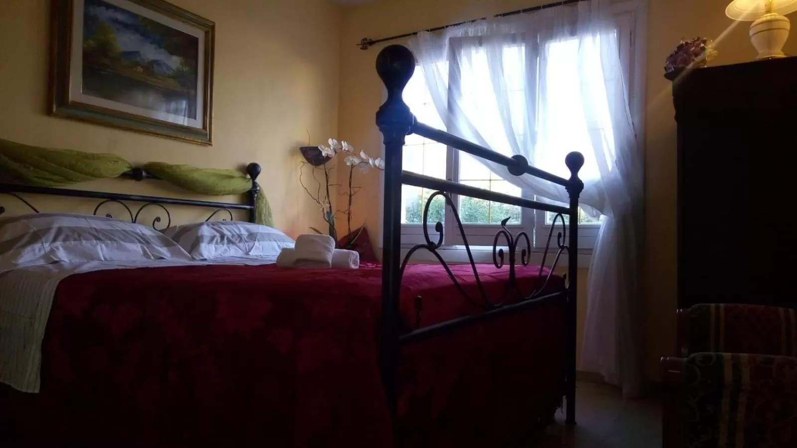 Bed in B&B Scipponate