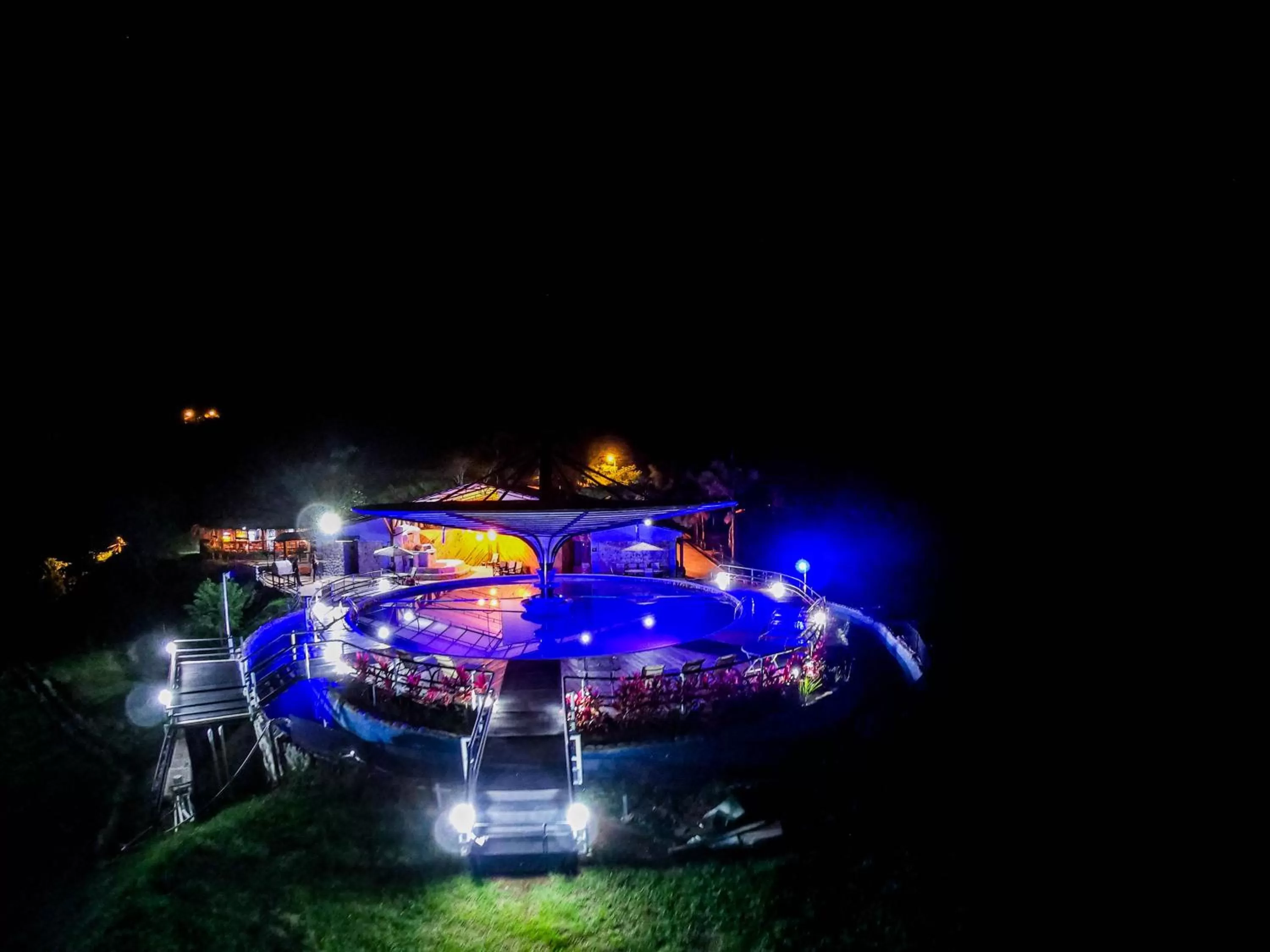 Evening entertainment in Hotel Hacienda Don Paolo