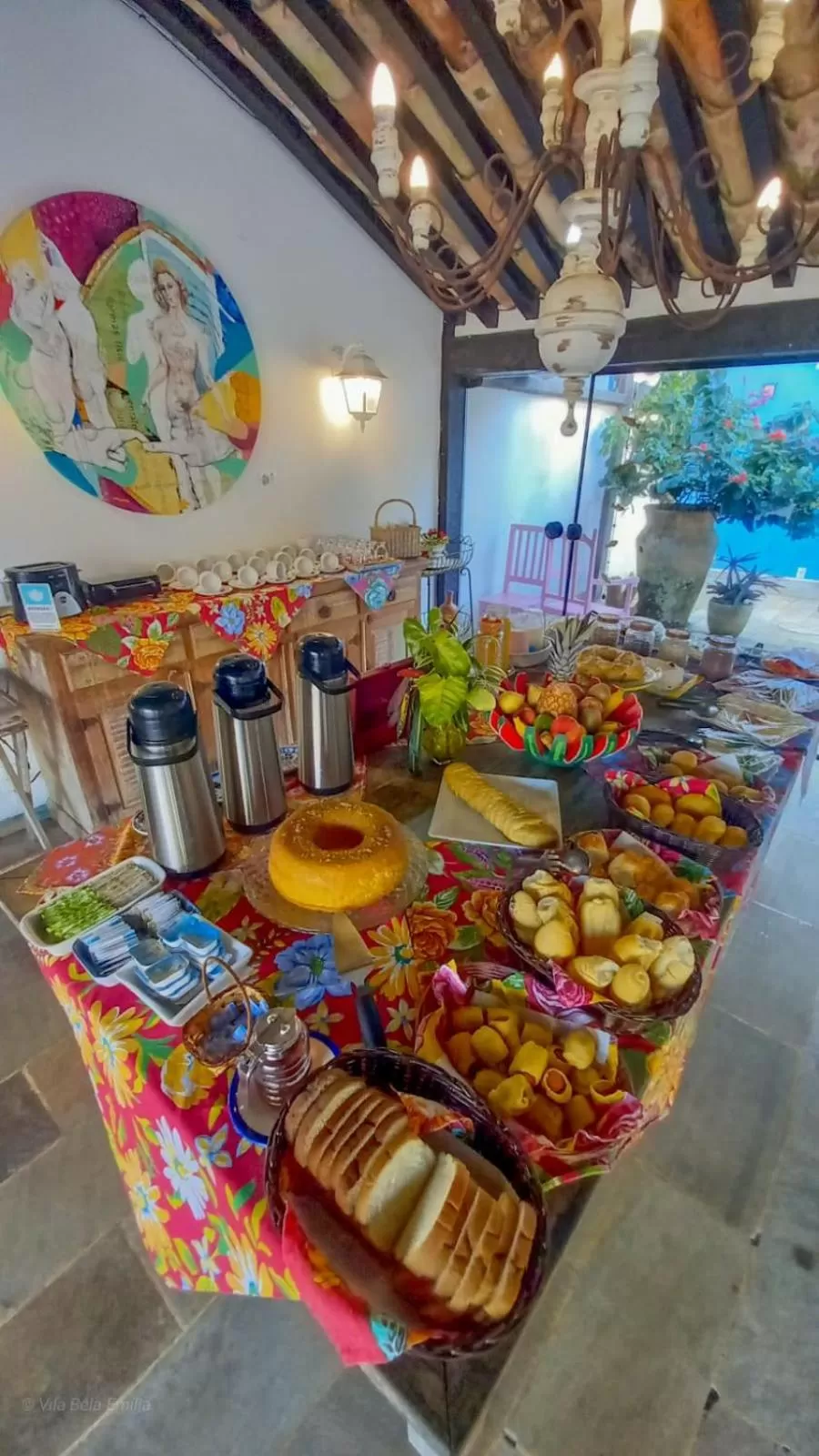 Breakfast in Vila Bela-Emília