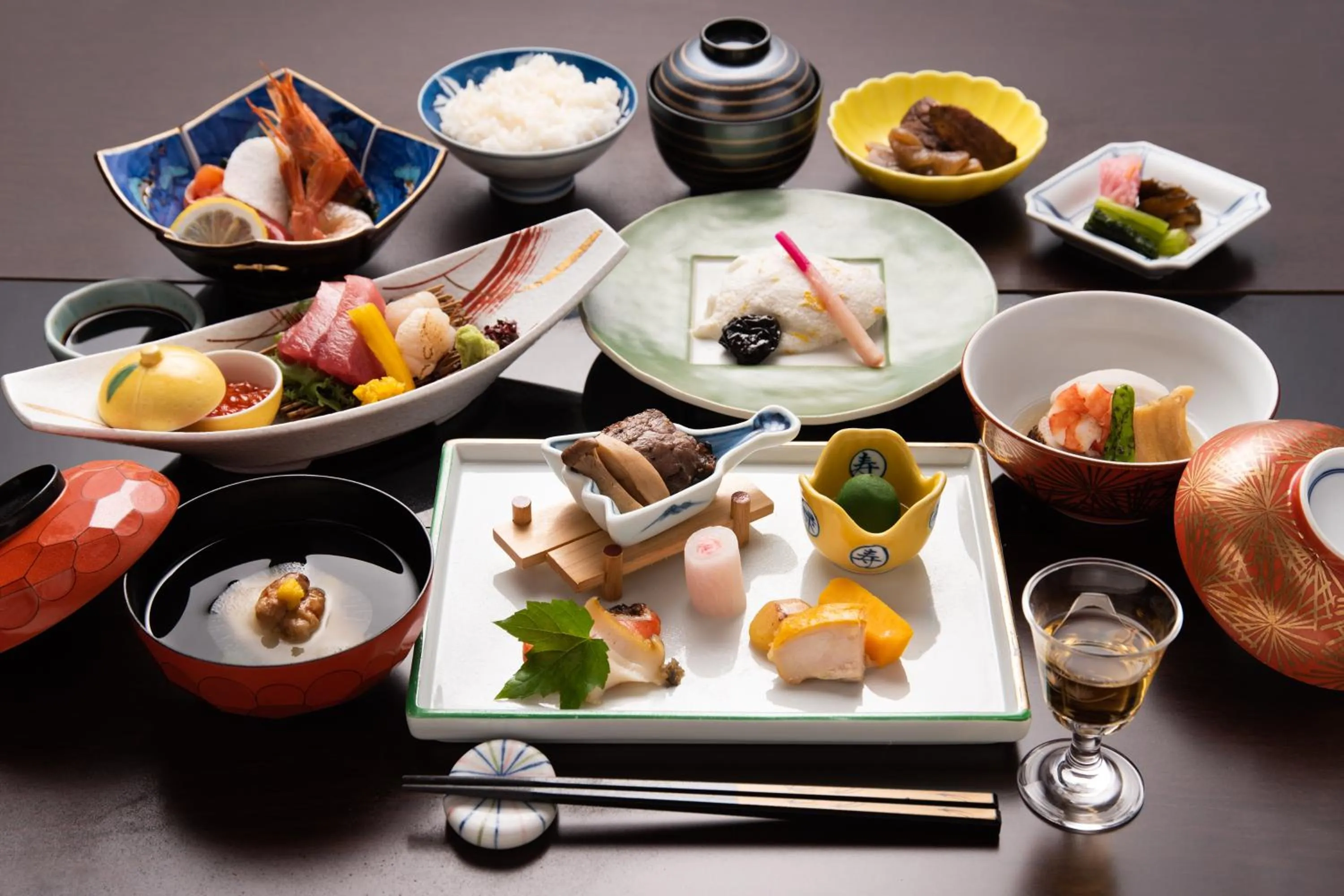 Dinner in Hotel Hagoromo