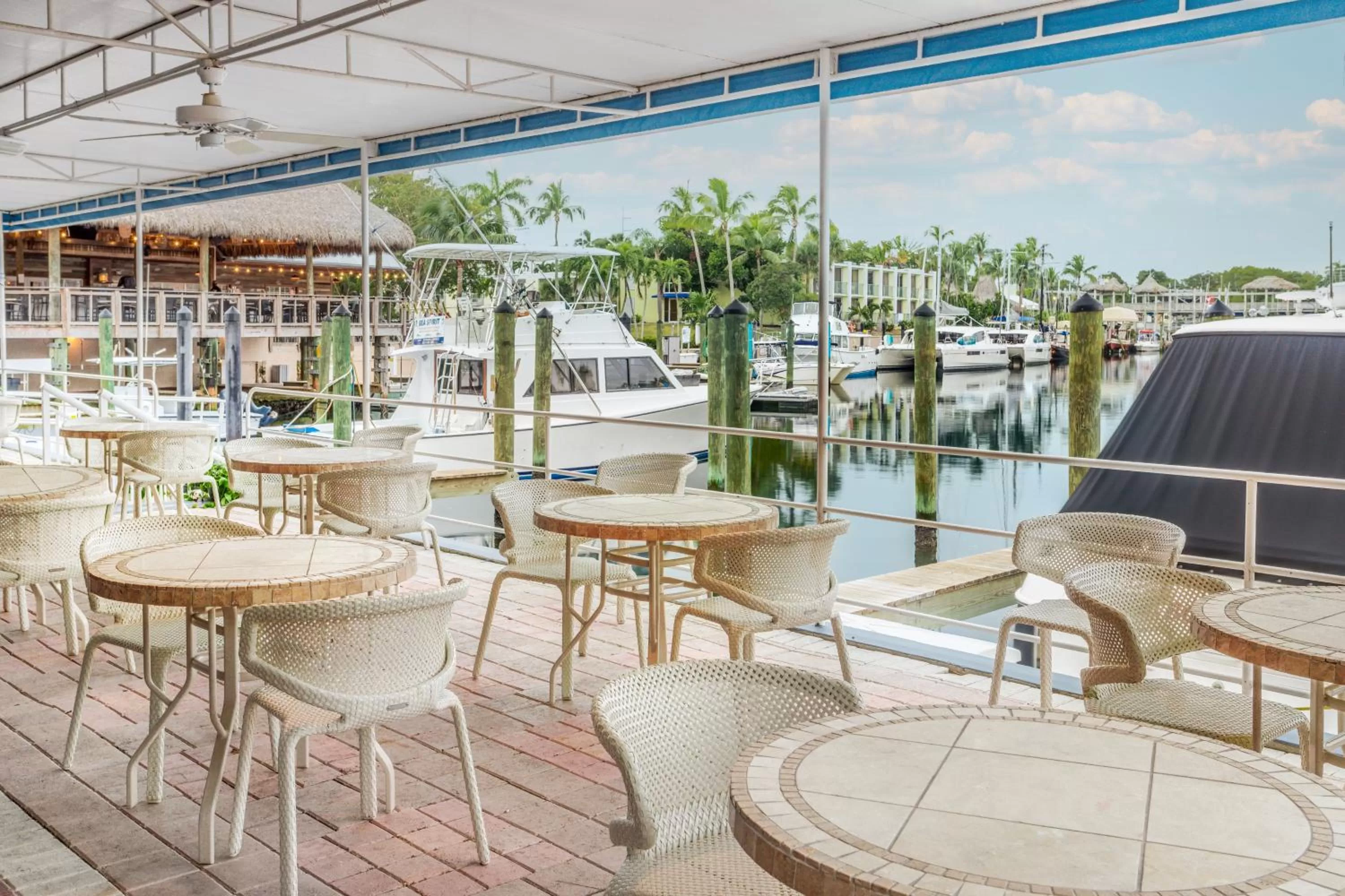 Patio in Marina Del Mar Resort and Marina