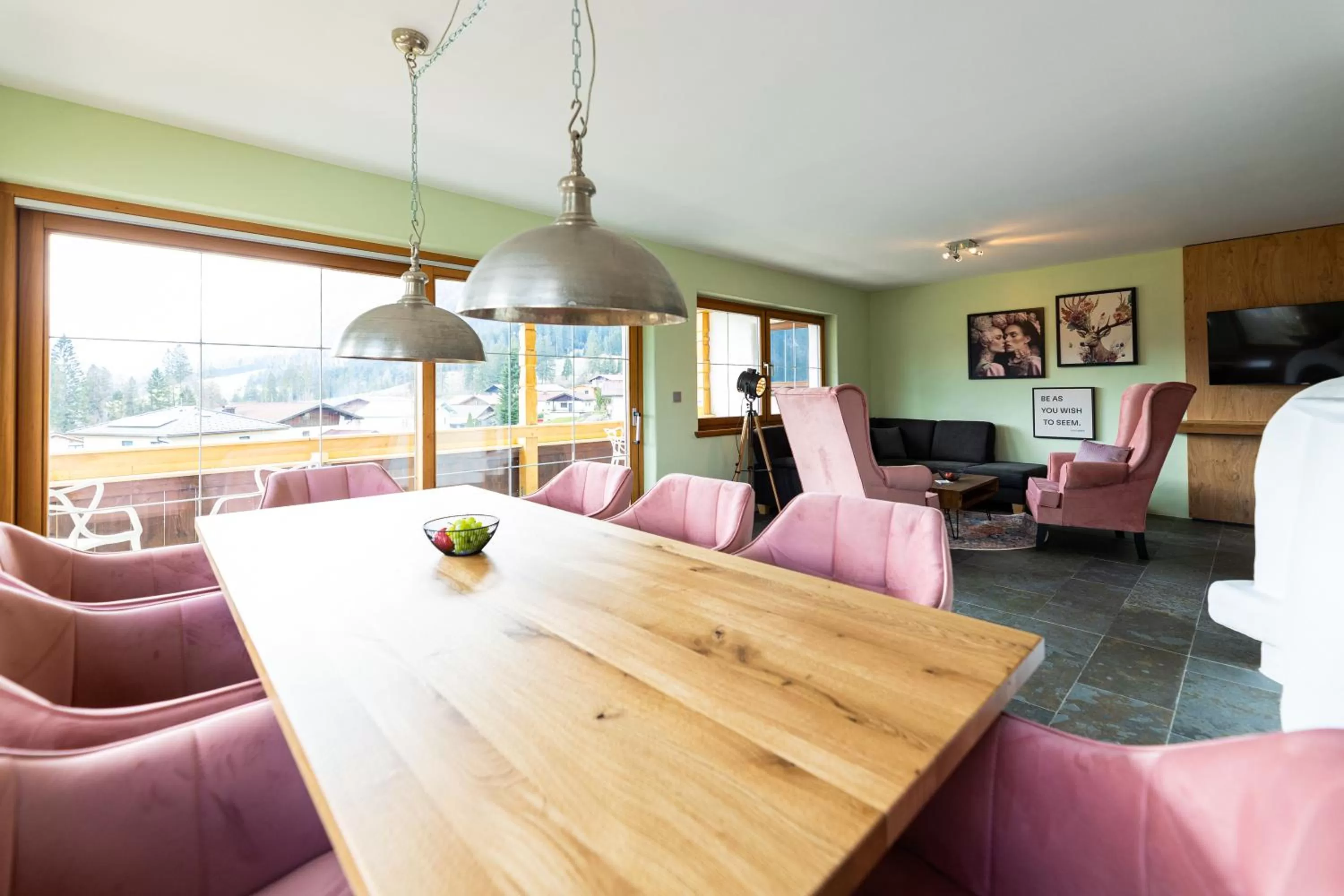 Dining area in Wellness Aparthotel "Lechlife" incl Pool - 400m zum LIFT