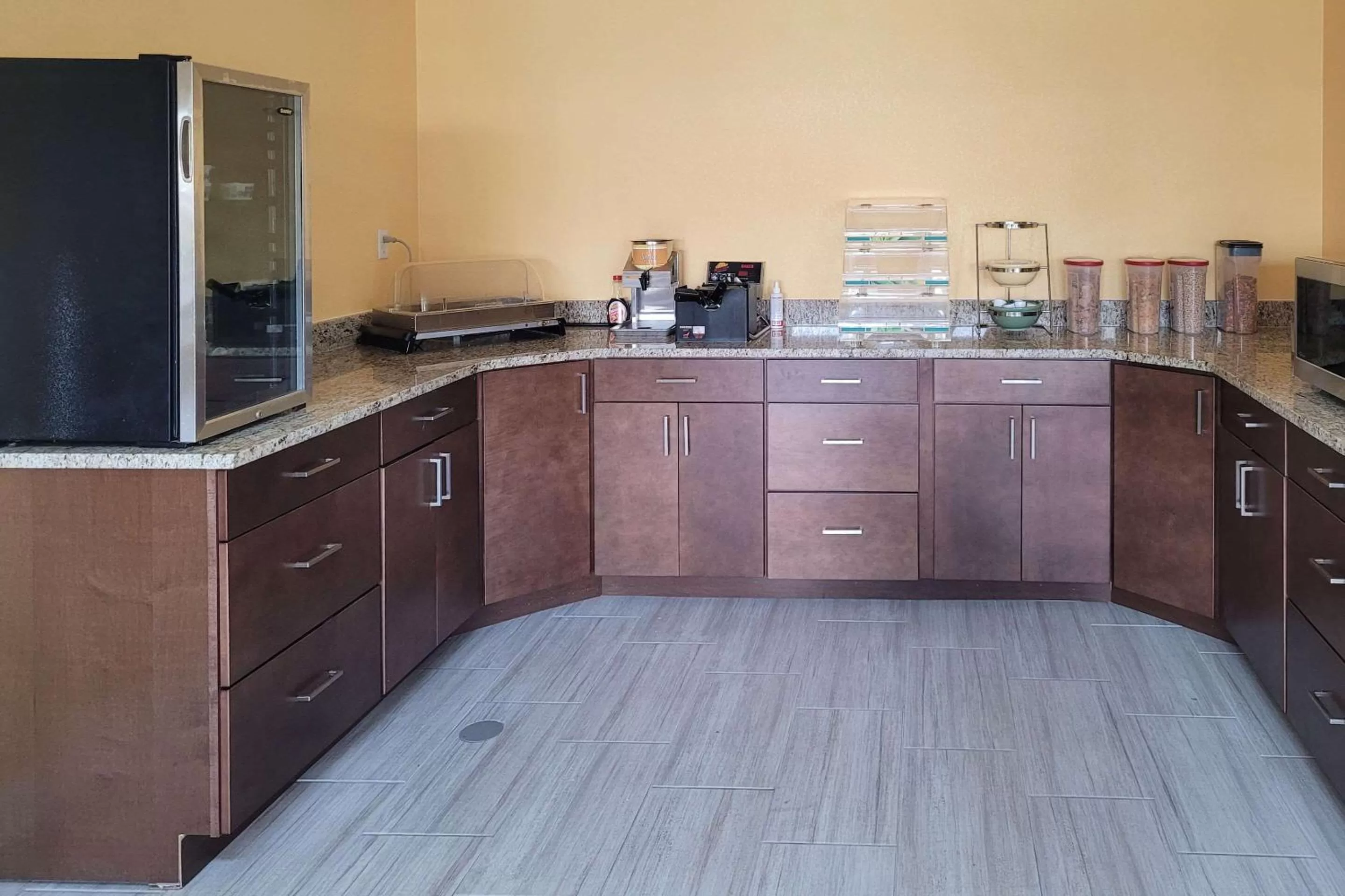 Breakfast in Quality Inn