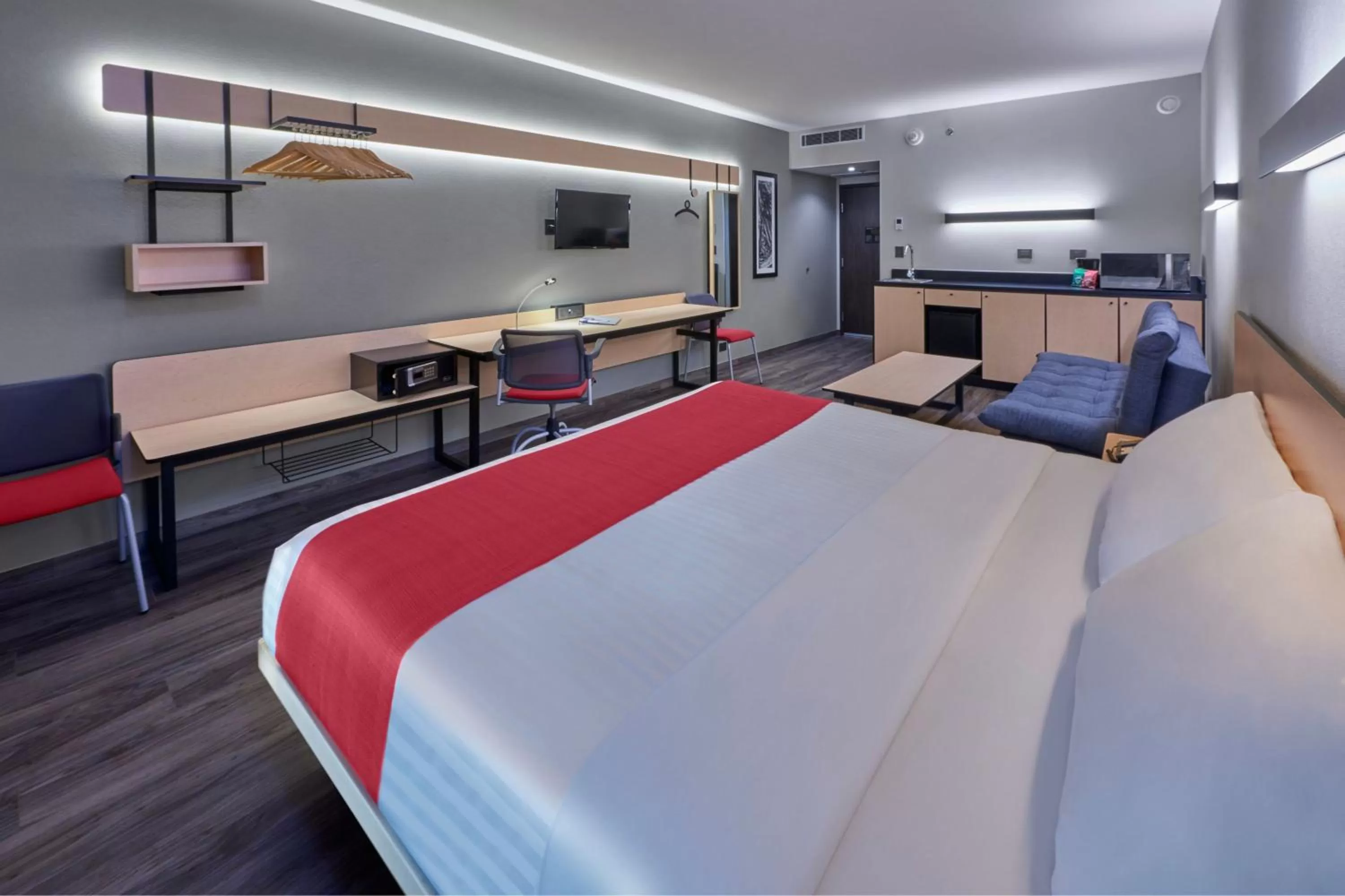 Bedroom, Bed in City Express Plus by Marriott Puerto Vallarta