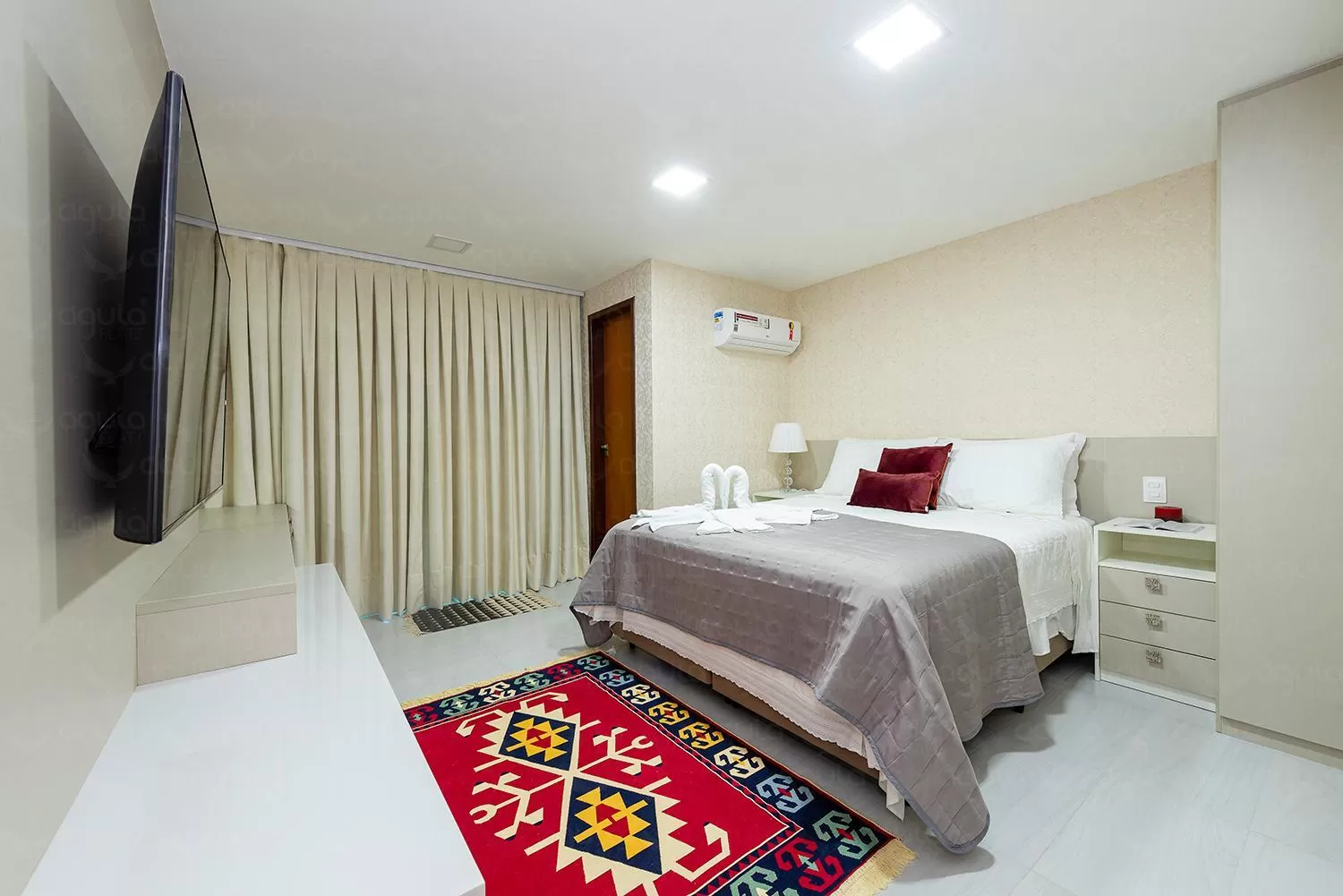 Bed in Pousada da Águia