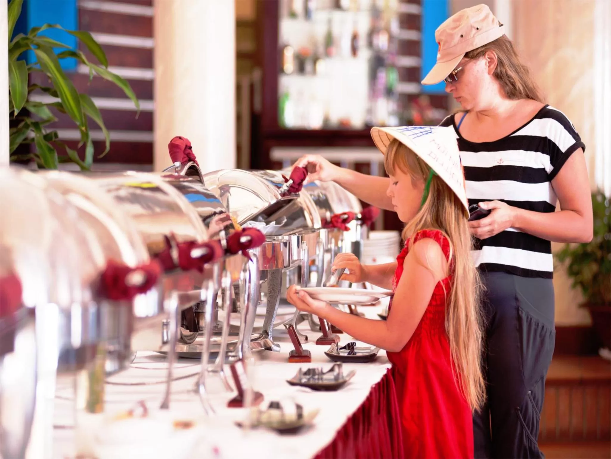 Buffet breakfast in Golden Coast Resort & Spa