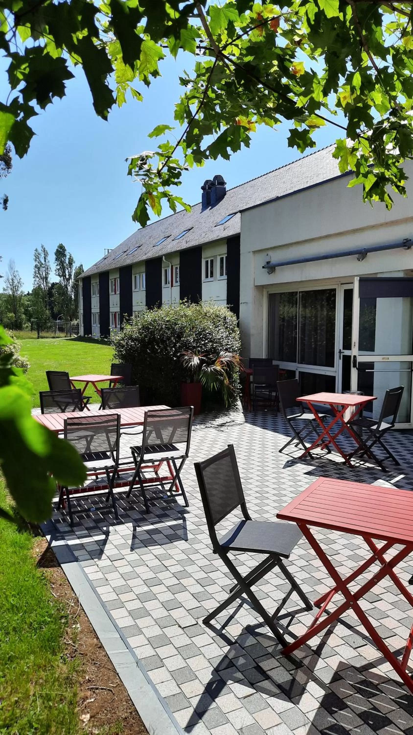 Patio in ibis Vannes