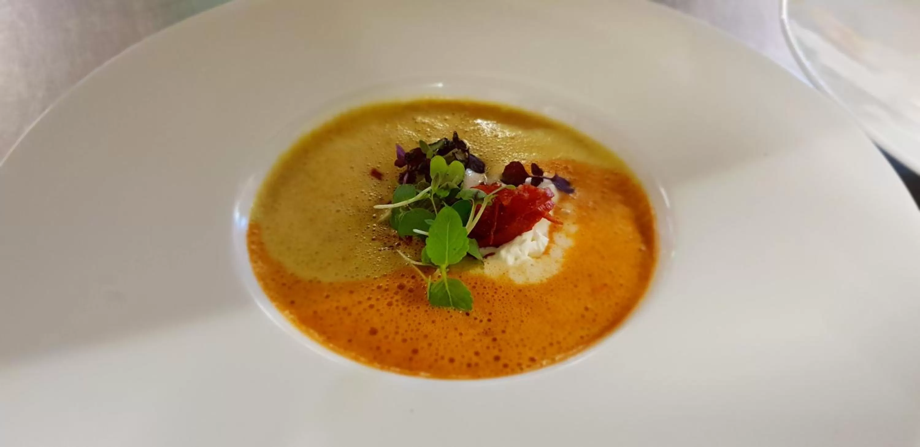 Food close-up in Hotel Restaurant Verst